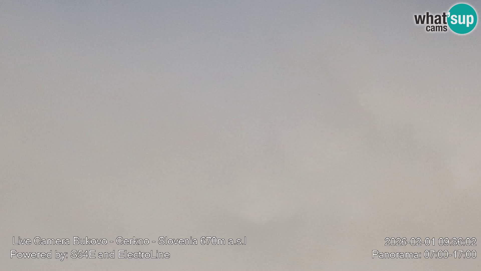 Web kamera Bukovo – Baška grapa | Cerkno | Slovenija