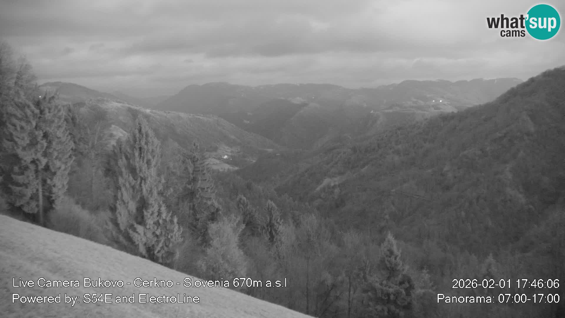 Webcam Bukovo – Baška grapa | Cerkno | Slovenia
