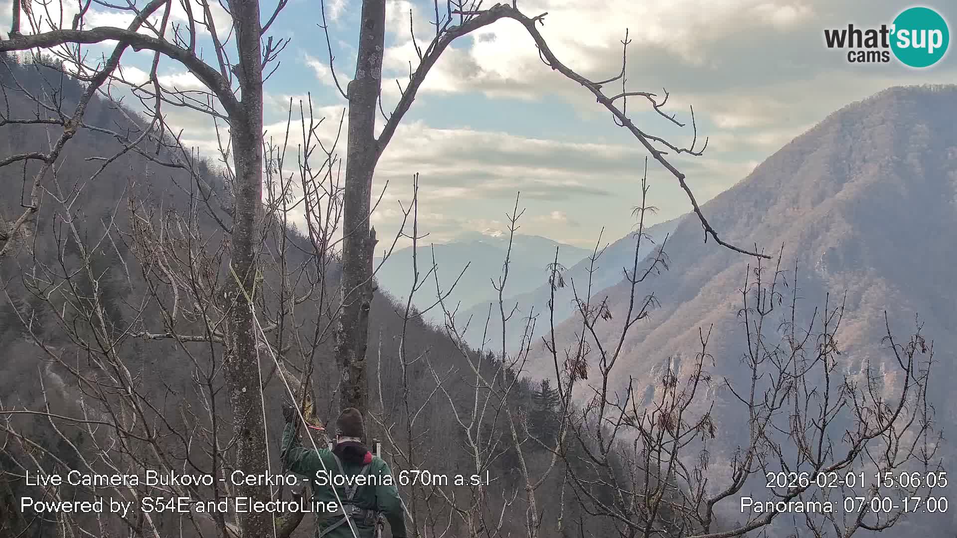 Webcam Bukovo – Baška grapa | Cerkno | Slovenia