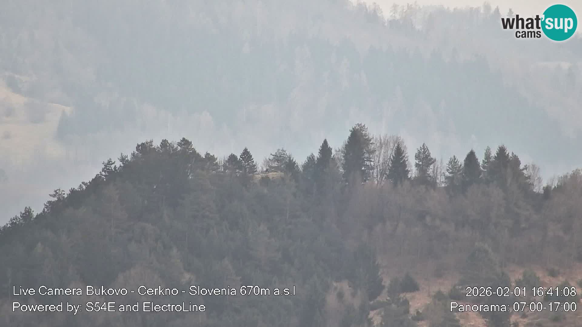 Webcam Bukovo – Baška grapa | Cerkno | Slovénie