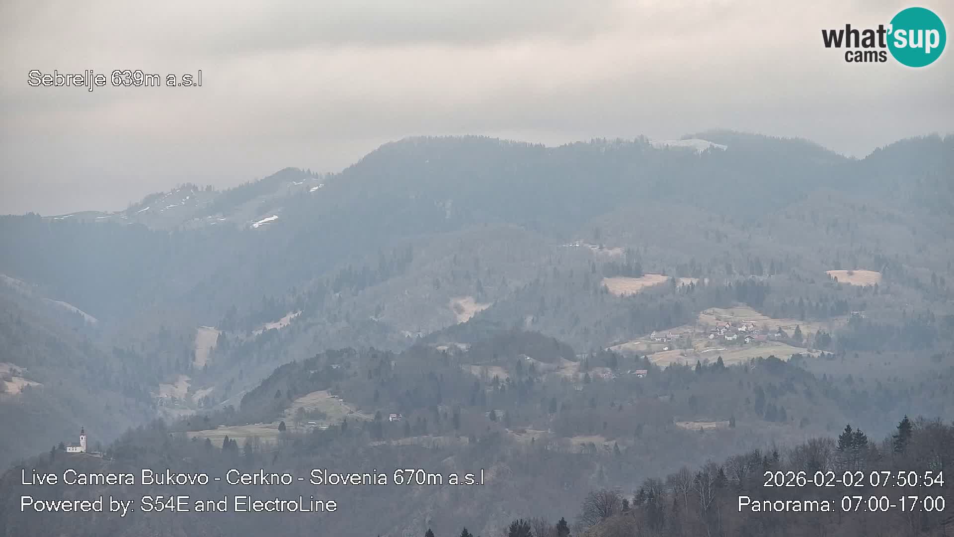 Webcam Bukovo – Baška grapa | Cerkno | Slovenia
