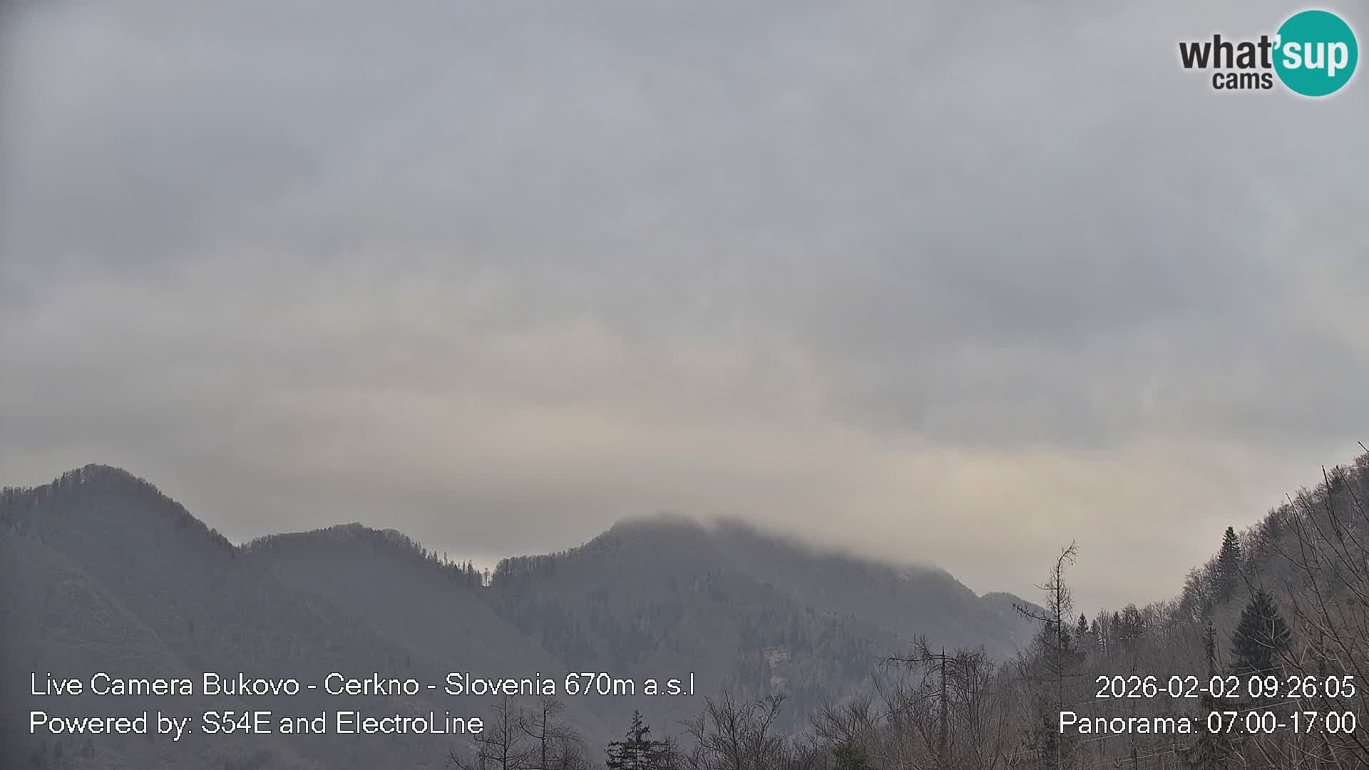Bukovo Webcam – Baška grapa | Cerkno | Slowenien