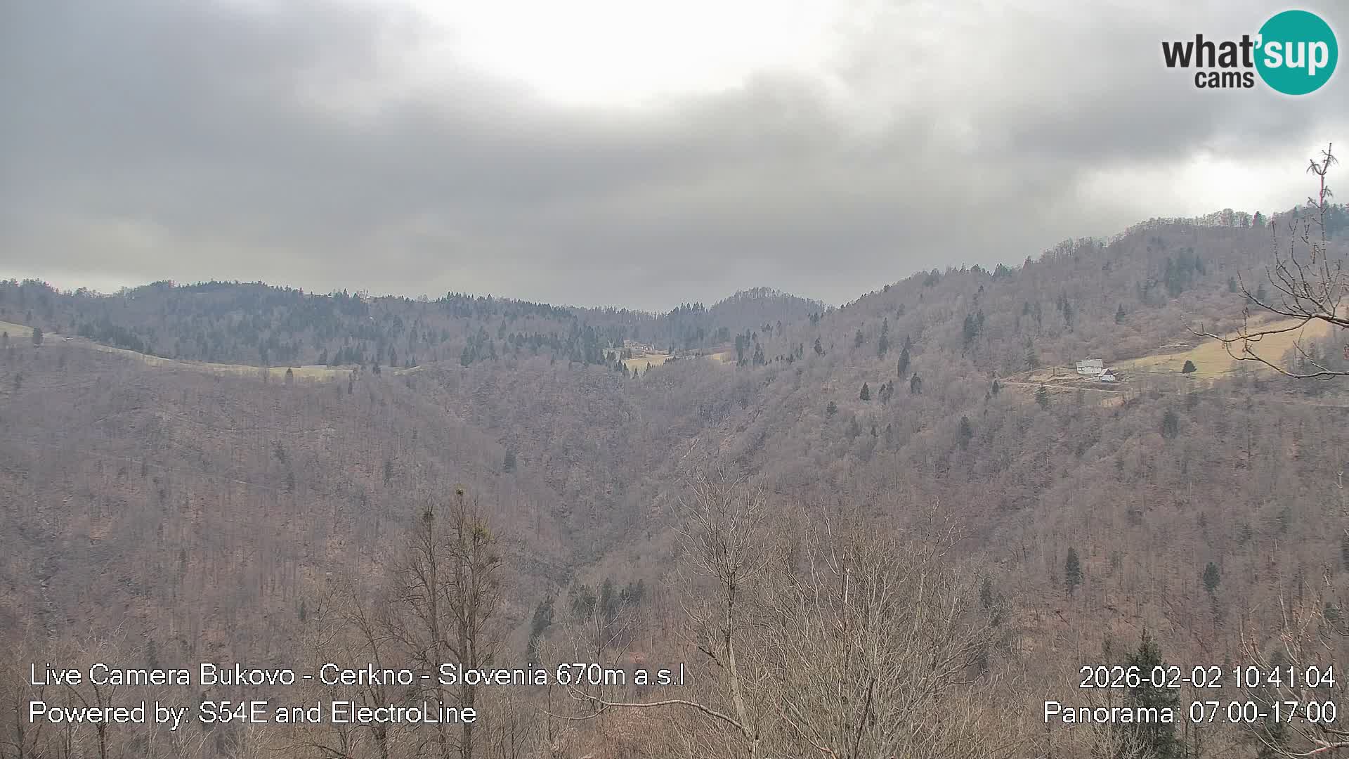 Webcam Bukovo – Baška grapa | Cerkno | Slovenia