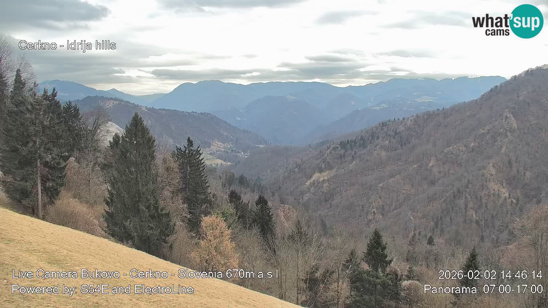 Webcam Bukovo – Baška grapa | Cerkno | Slovenia