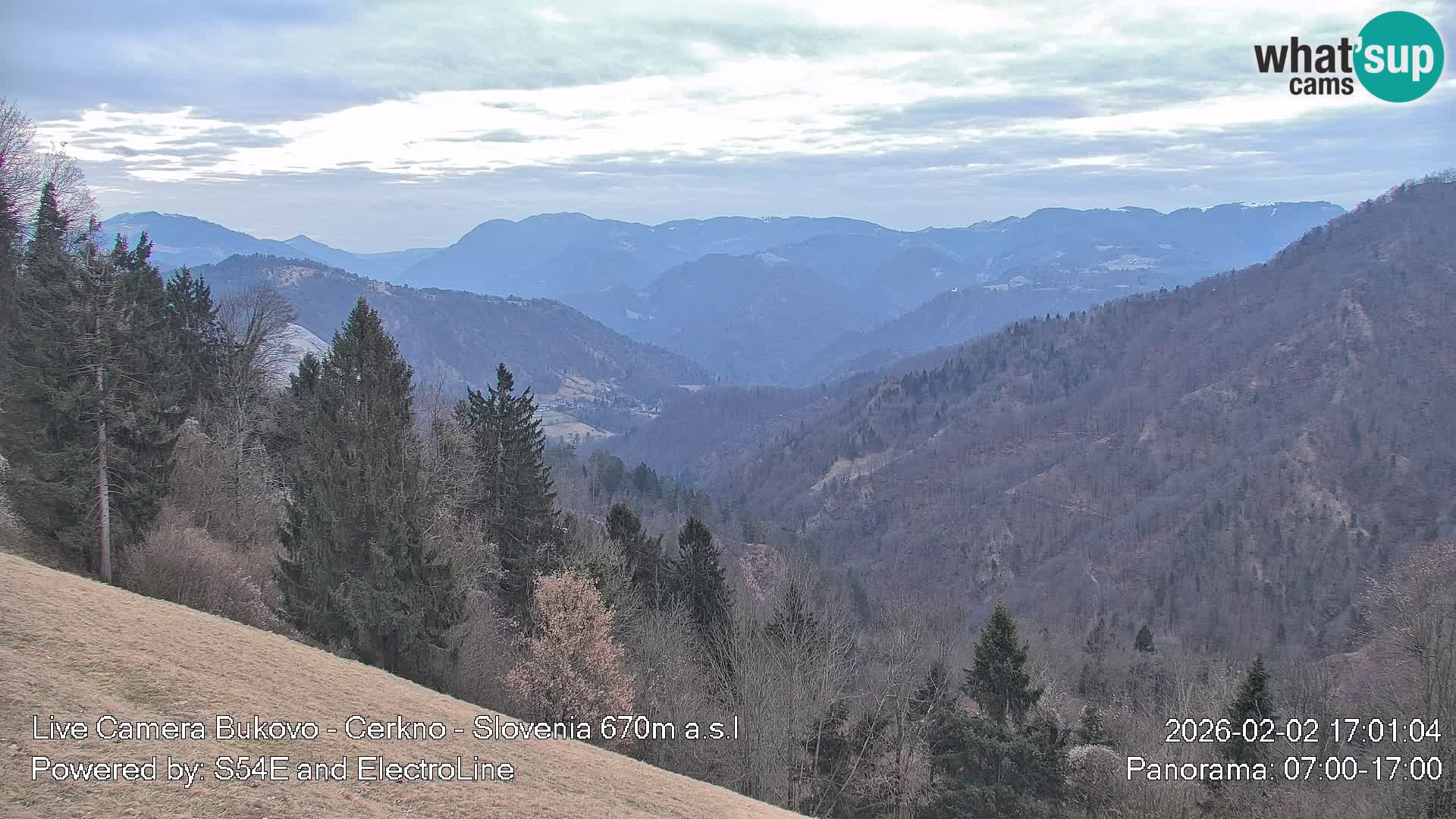 Webcam en vivo Bukovo – Baška grapa | Cerkno | Eslovenia
