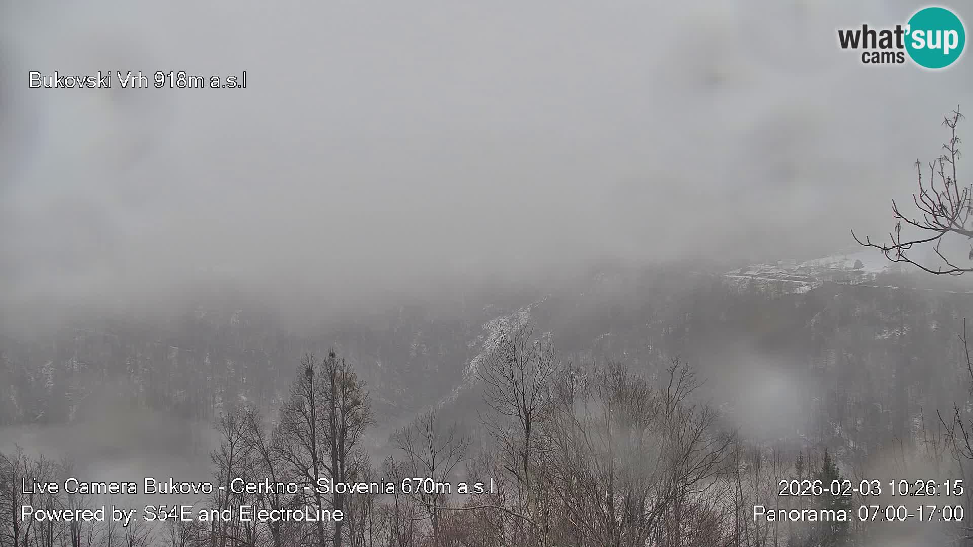 Webcam Bukovo – Baška grapa | Cerkno | Slovenia