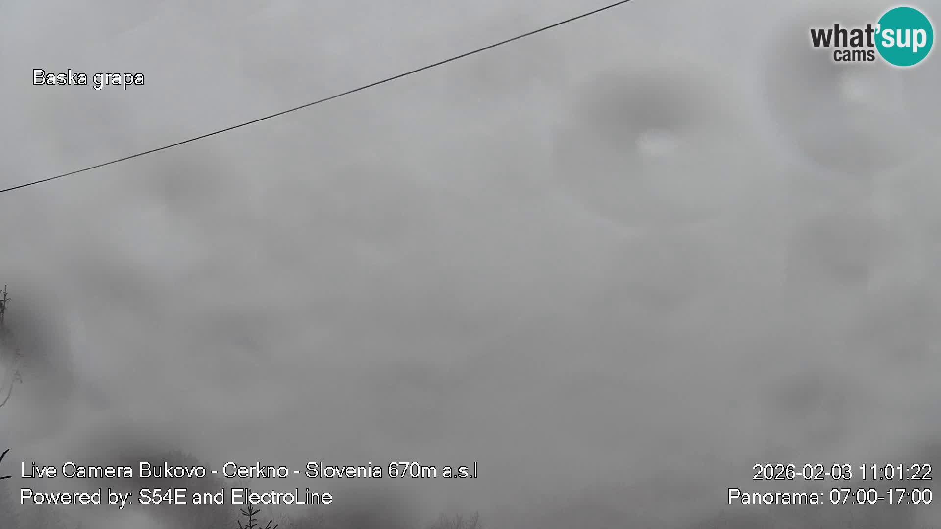 Webcam Bukovo – Baška grapa | Cerkno | Slovenia