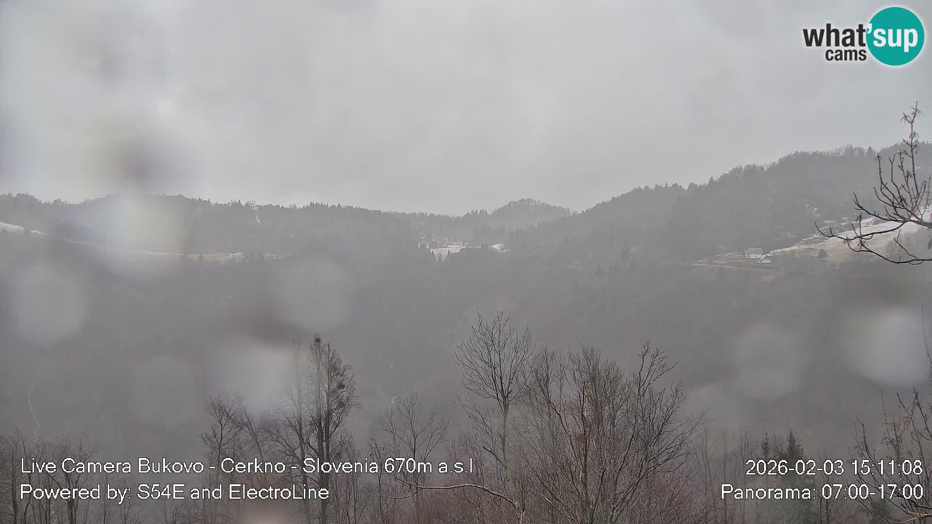 Web kamera Bukovo – Baška grapa | Cerkno | Slovenija