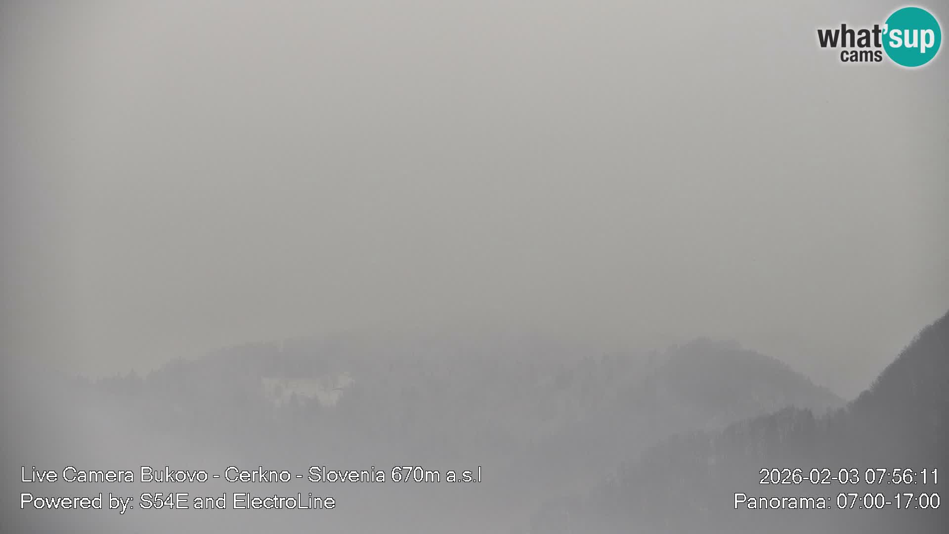 Webcam Bukovo – Baška grapa | Cerkno | Slovénie