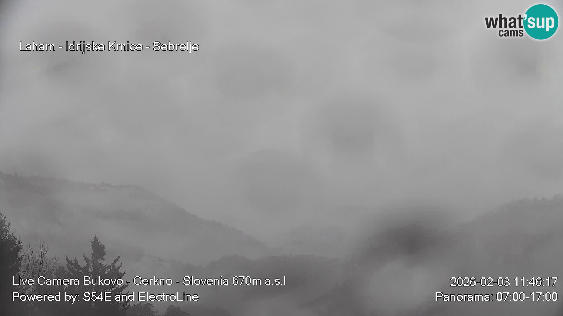 Webcam Bukovo – Baška grapa | Cerkno | Slovenia