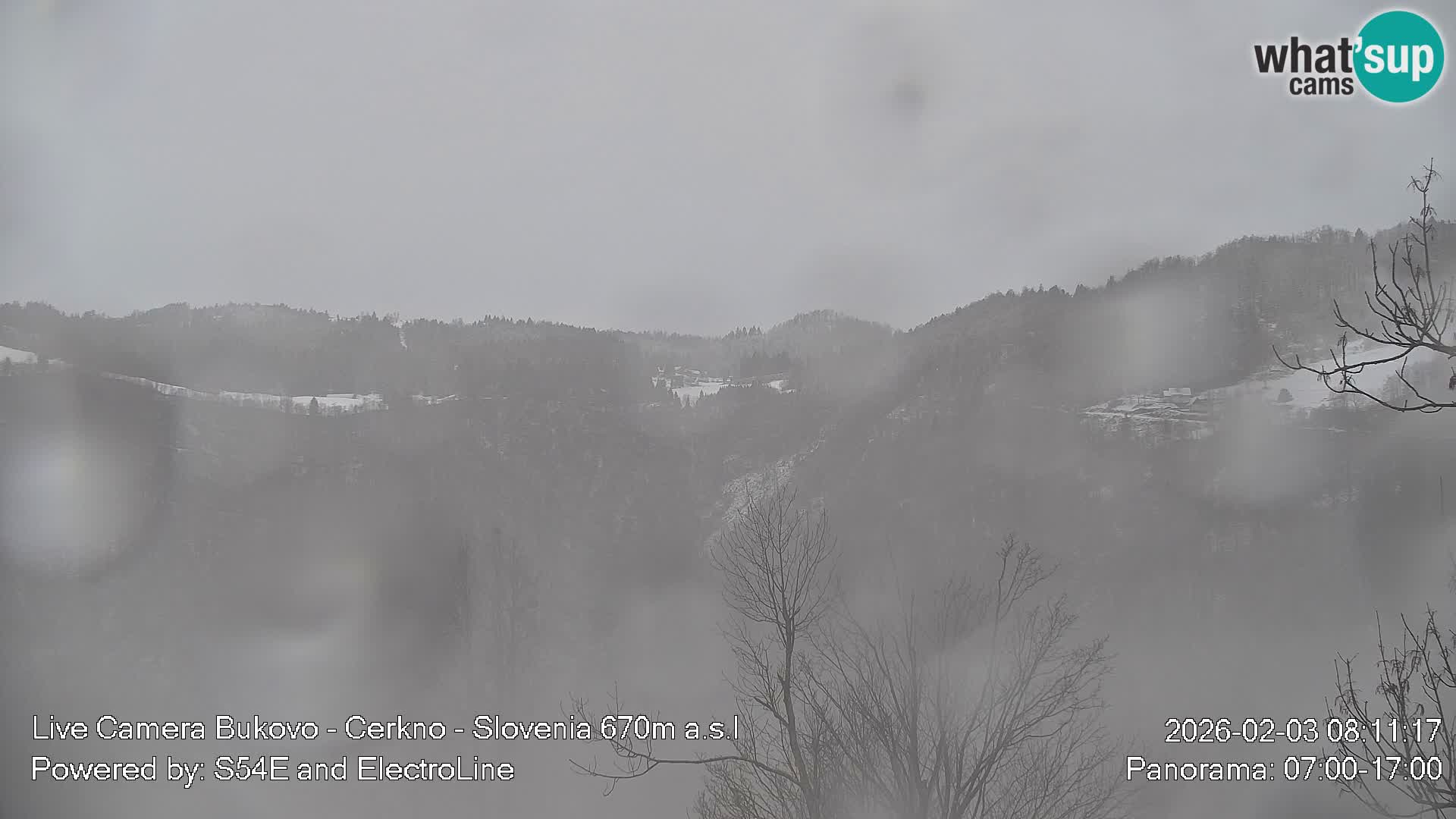 Webcam en vivo Bukovo – Baška grapa | Cerkno | Eslovenia