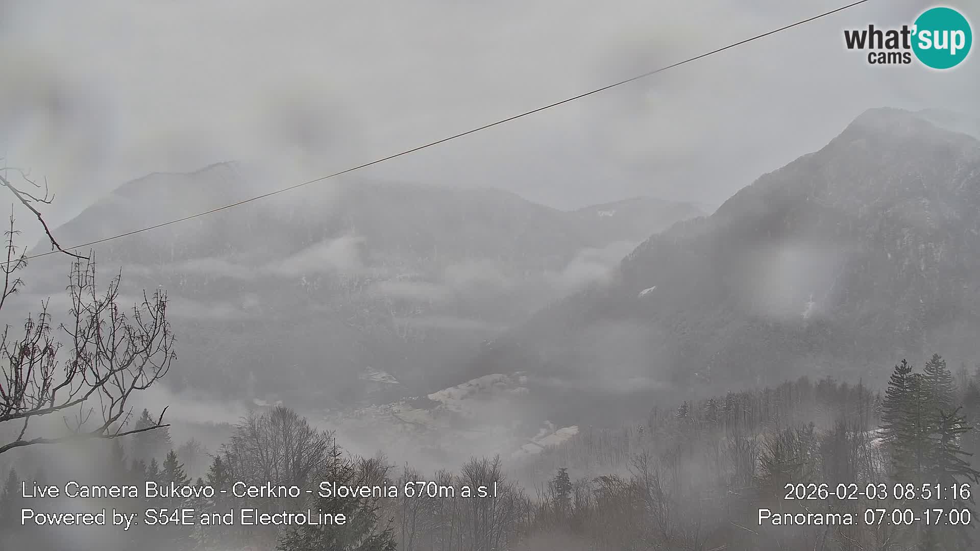 Webcam Bukovo – Baška grapa | Cerkno | Slovenia