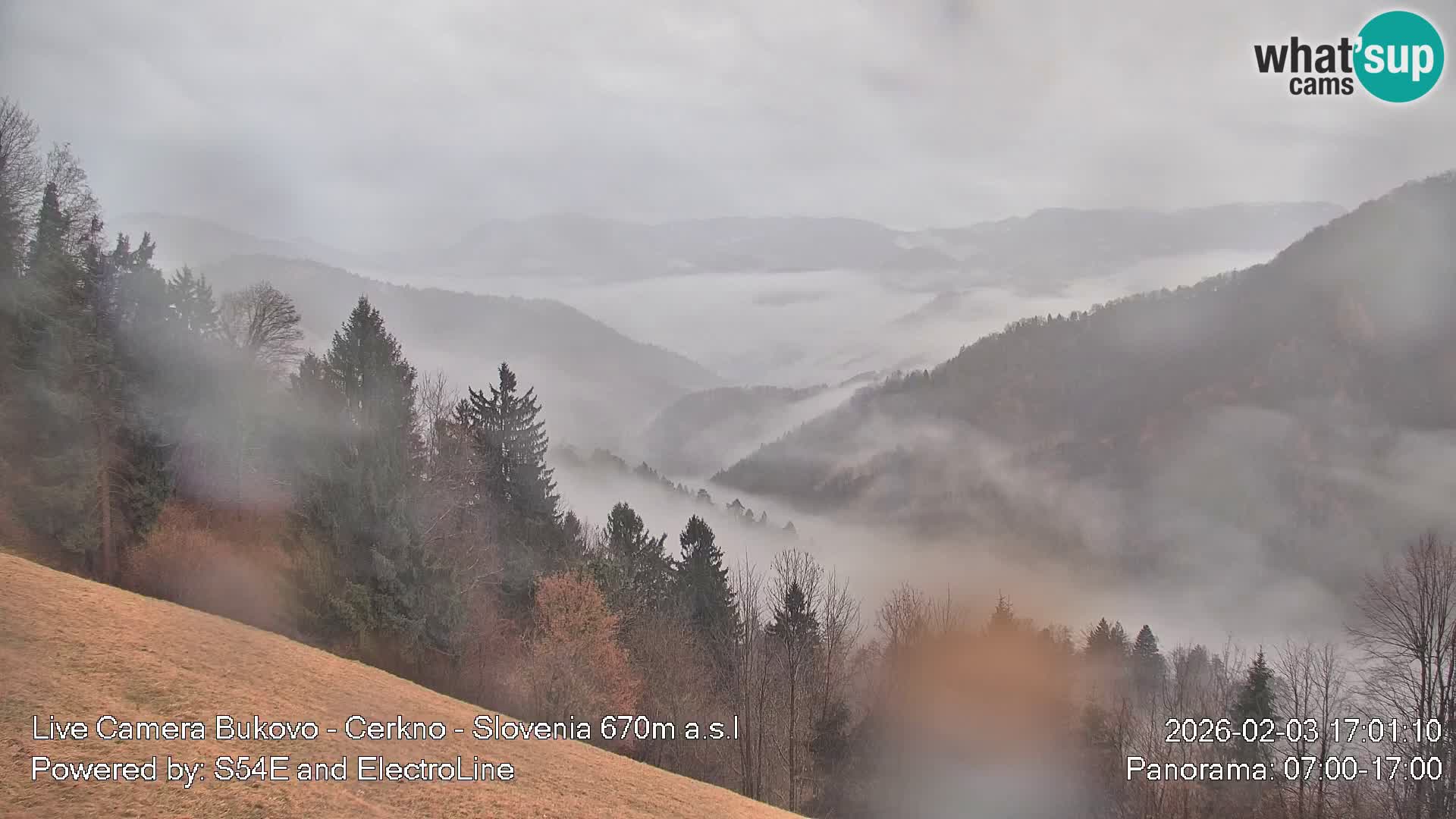 Webcam Bukovo – Baška grapa | Cerkno | Slovenia