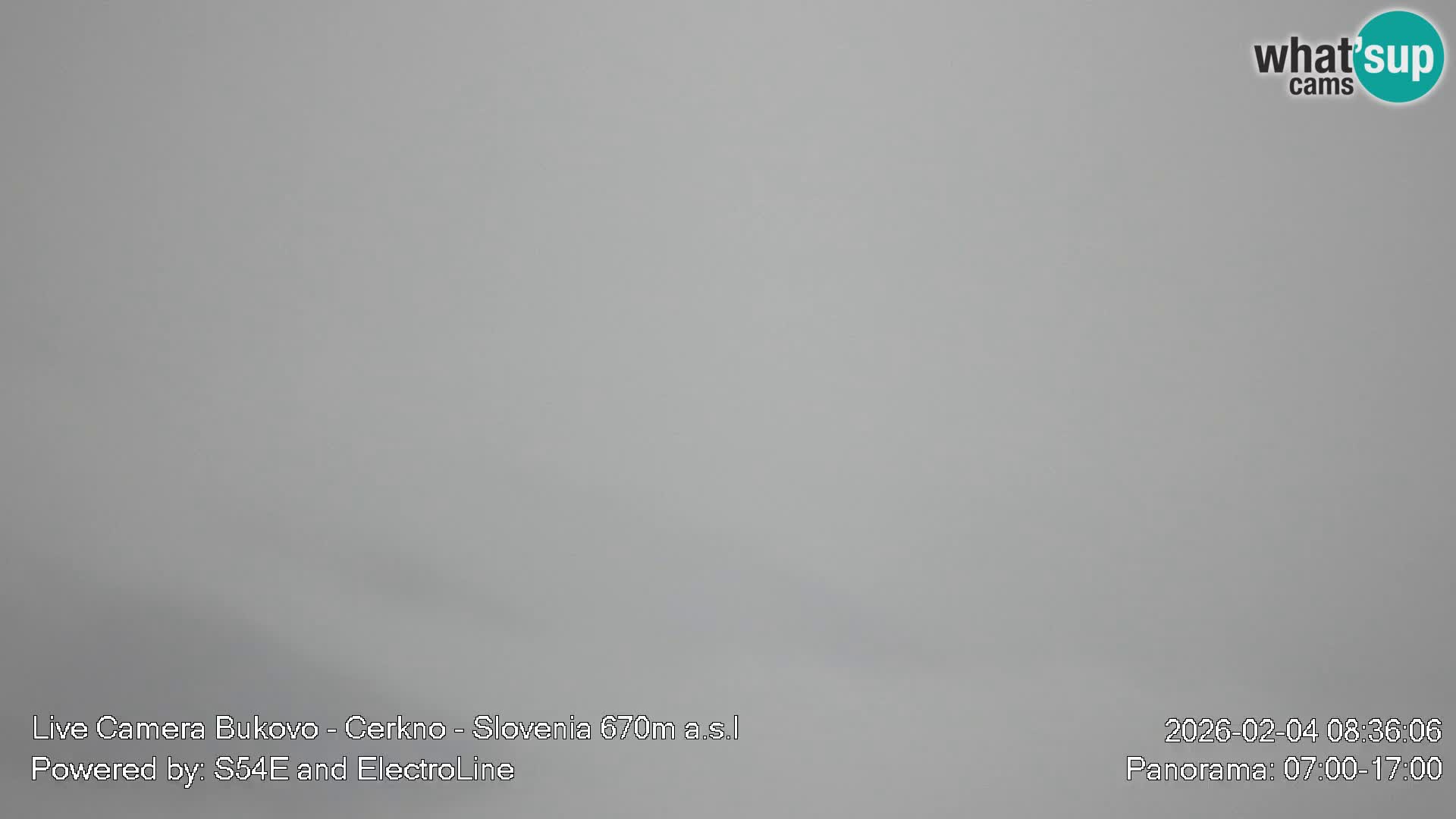 Web kamera Bukovo – Baška grapa | Cerkno | Slovenija