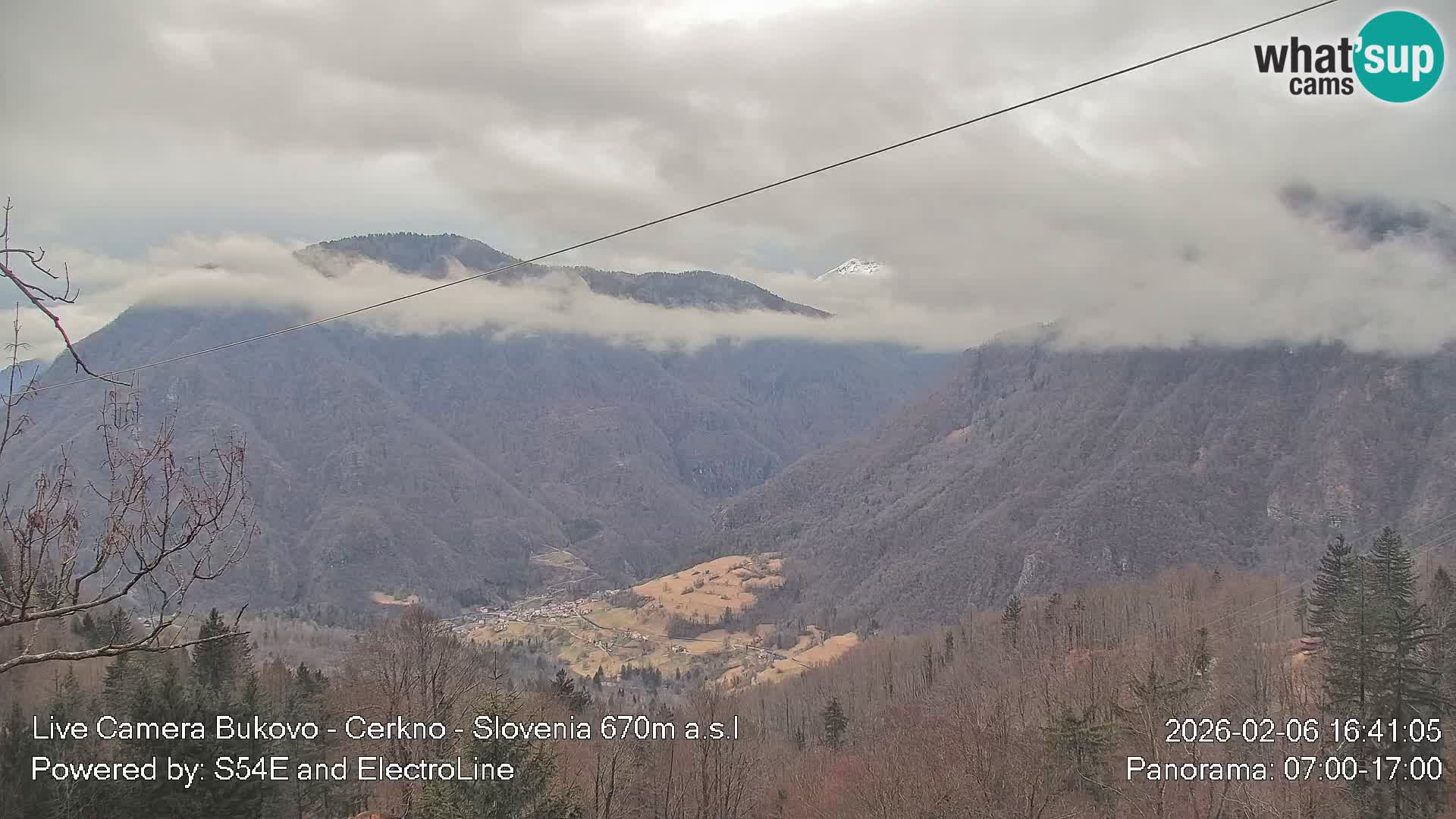 Webcam Bukovo – Baška grapa | Cerkno | Slovénie