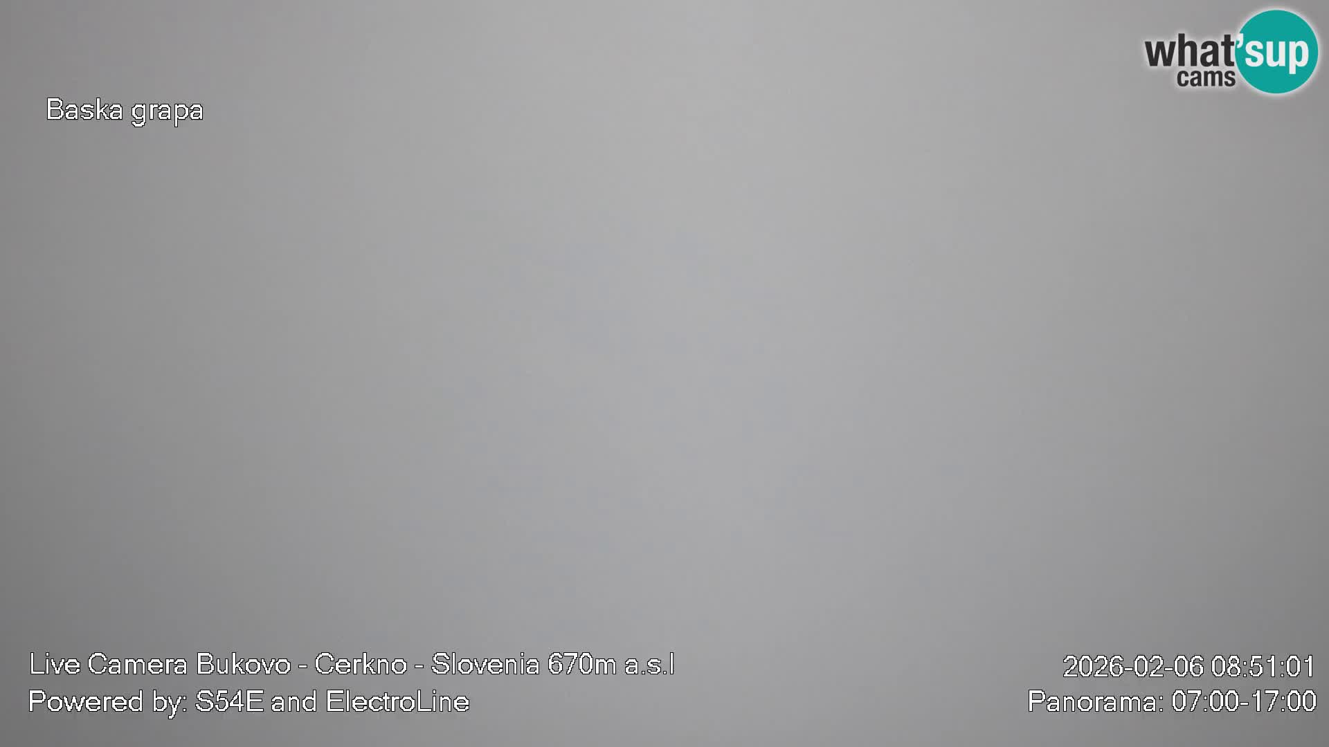 Webcam Bukovo – Baška grapa | Cerkno | Slovénie