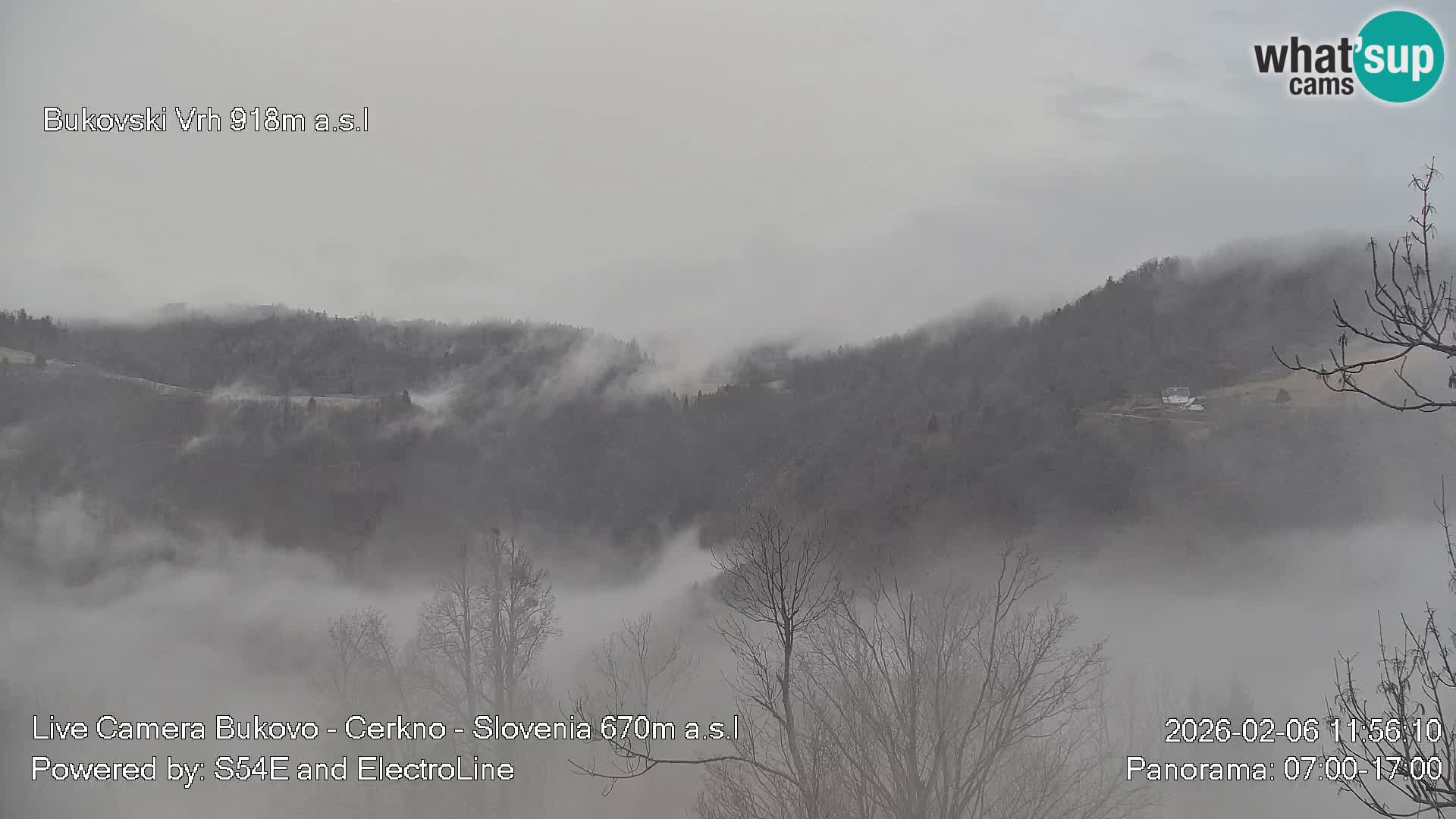 Bukovo Webcam – Baška grapa | Cerkno | Slowenien