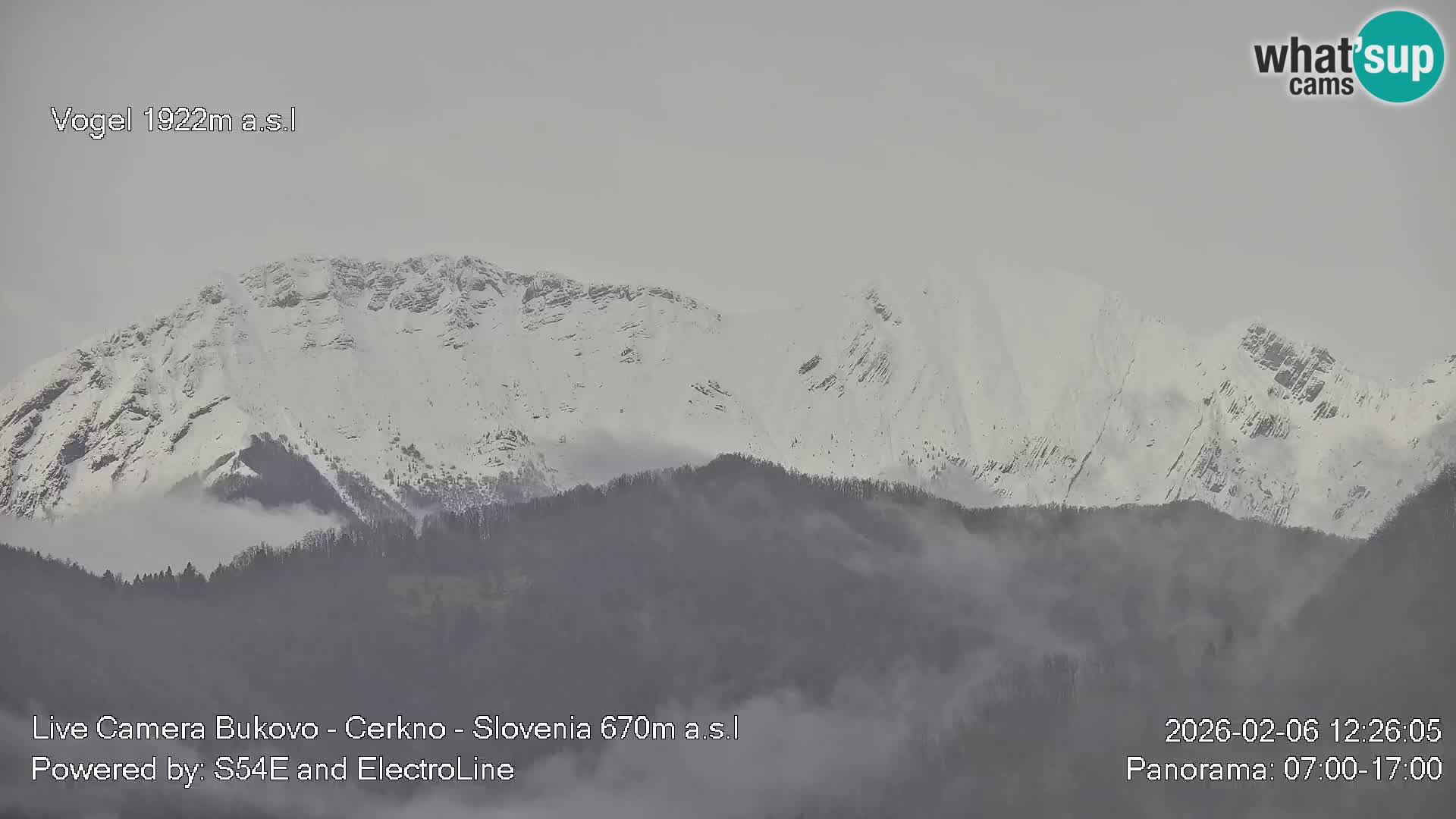 Webcam Bukovo – Baška grapa | Cerkno | Slovénie