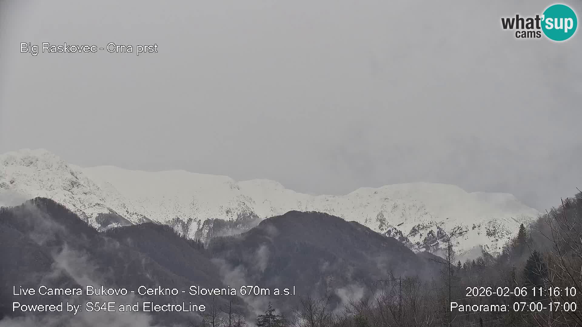 Webcam Bukovo – Baška grapa | Cerkno | Slovenia