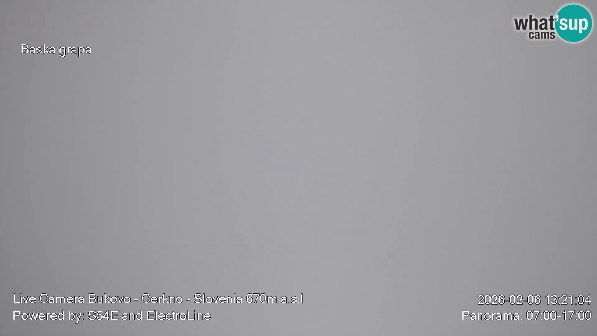 Bukovo Webcam – Baška grapa | Cerkno | Slowenien