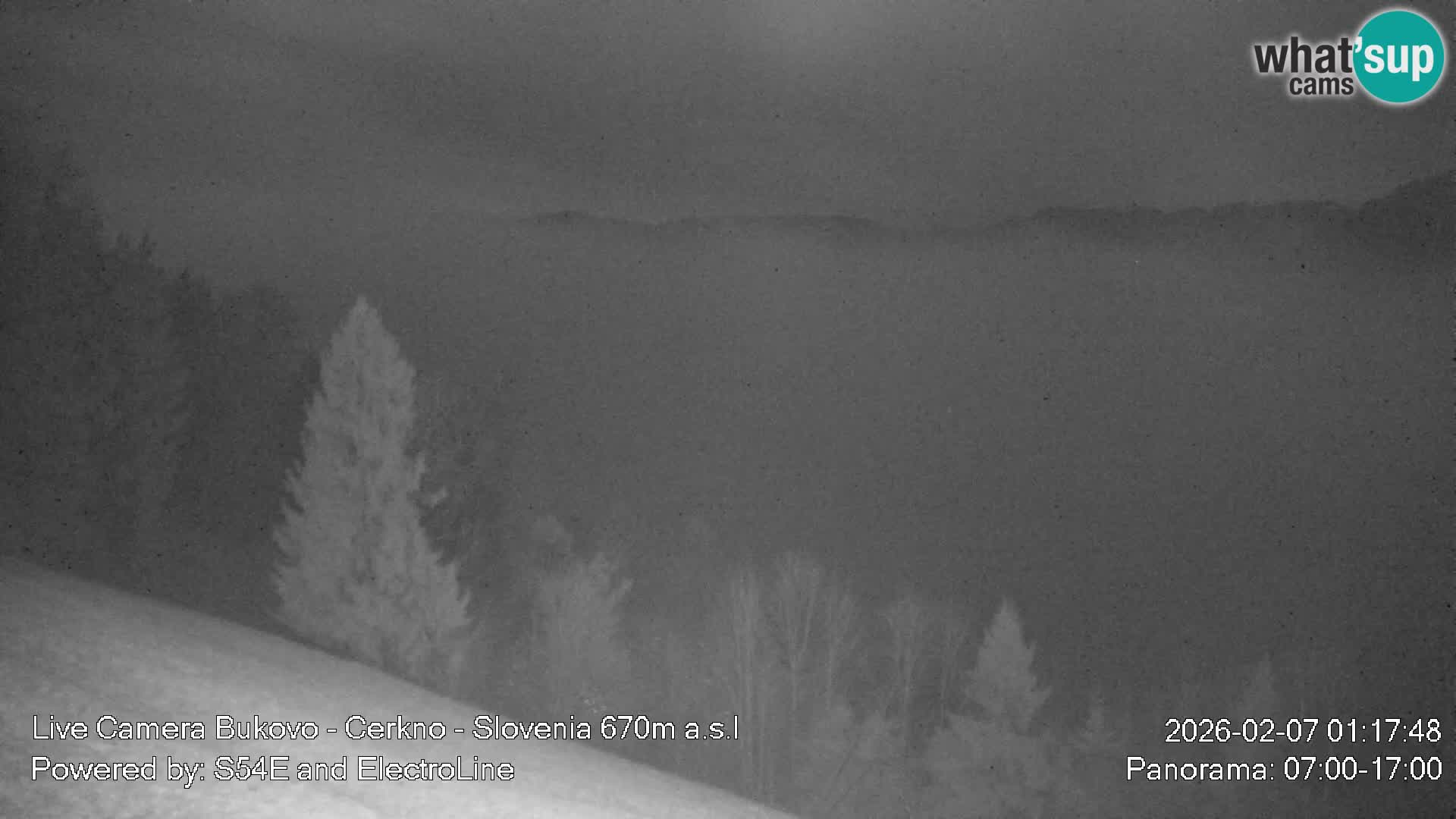 Web kamera Bukovo – Baška grapa | Cerkno | Slovenija