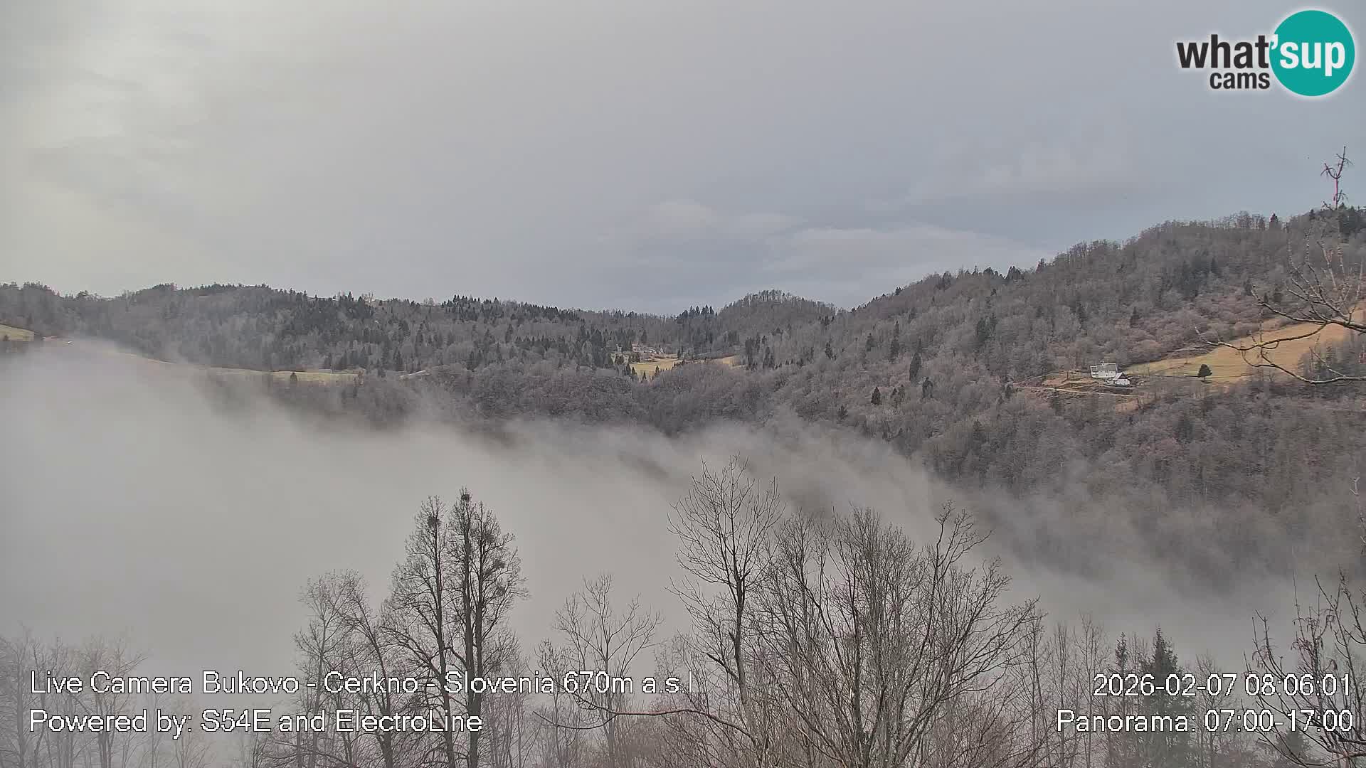 Webcam en vivo Bukovo – Baška grapa | Cerkno | Eslovenia