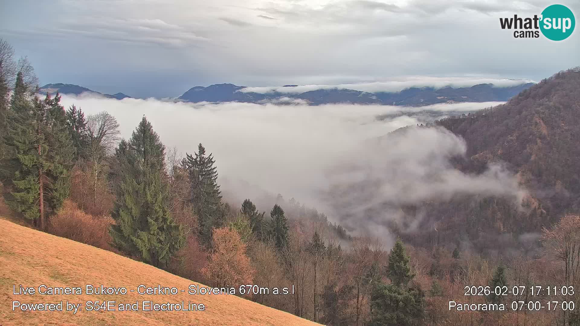 Webcam en vivo Bukovo – Baška grapa | Cerkno | Eslovenia