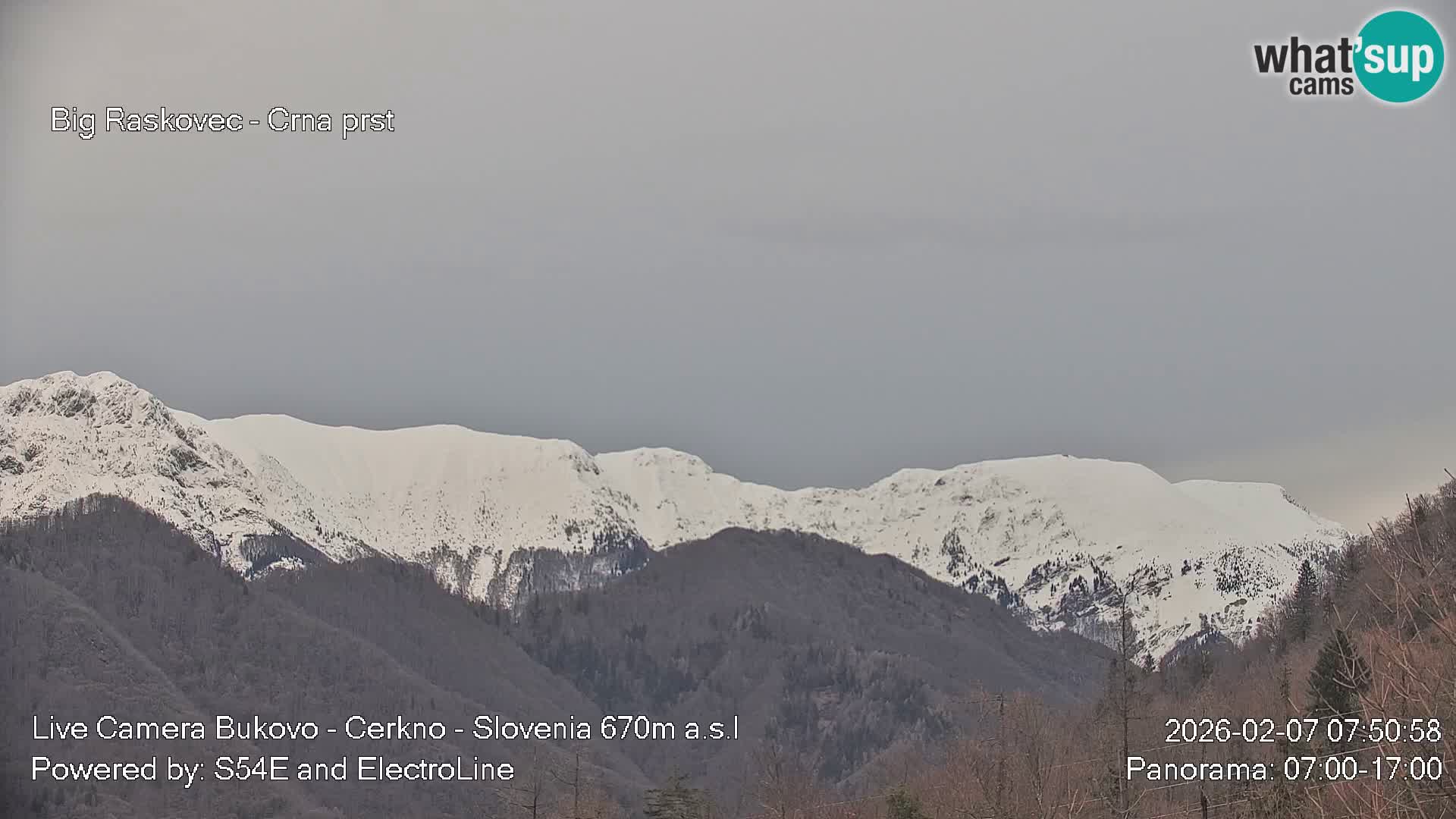 Webcam Bukovo – Baška grapa | Cerkno | Slovenia