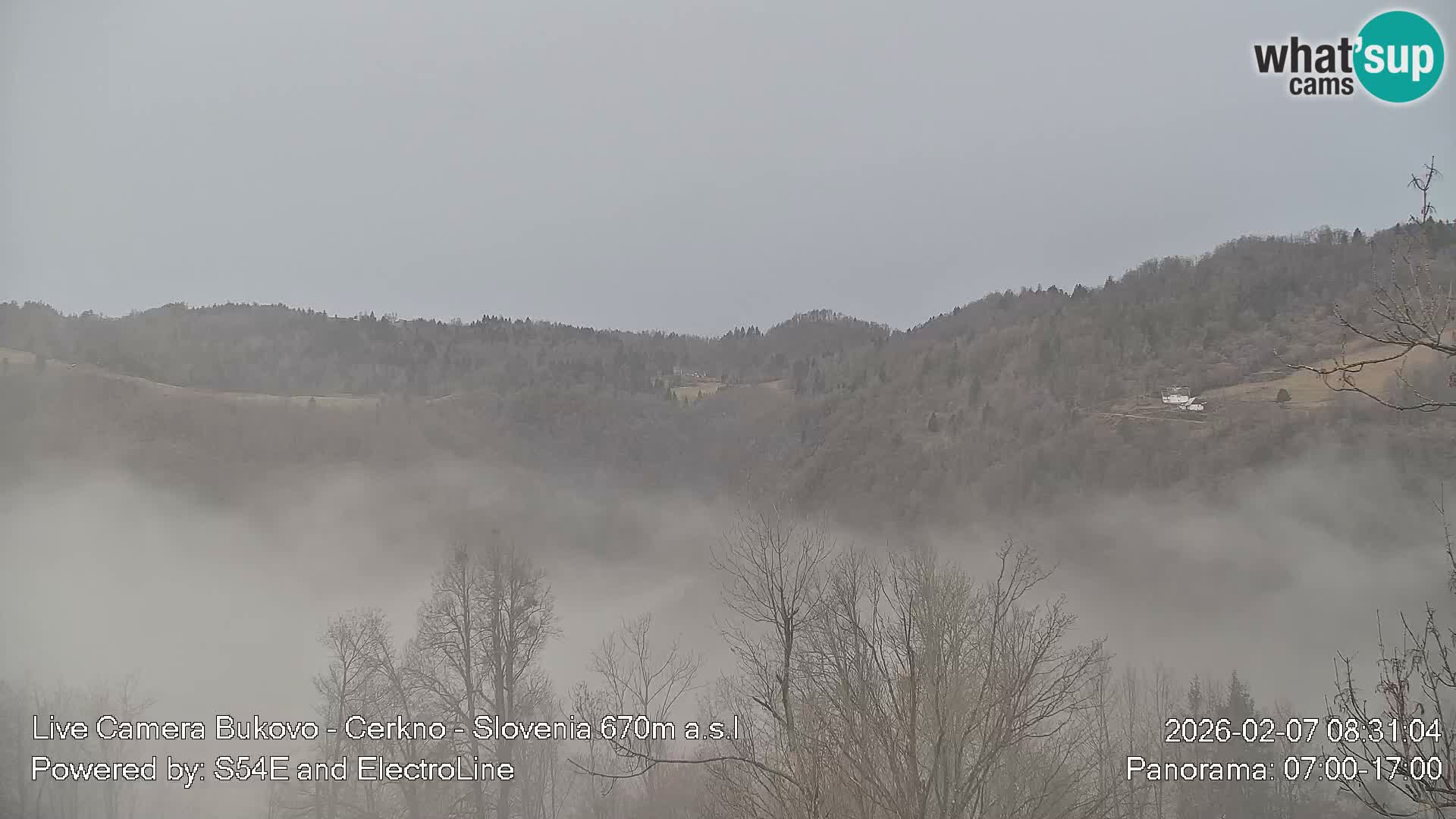 Webcam Bukovo – Baška grapa | Cerkno | Slovénie
