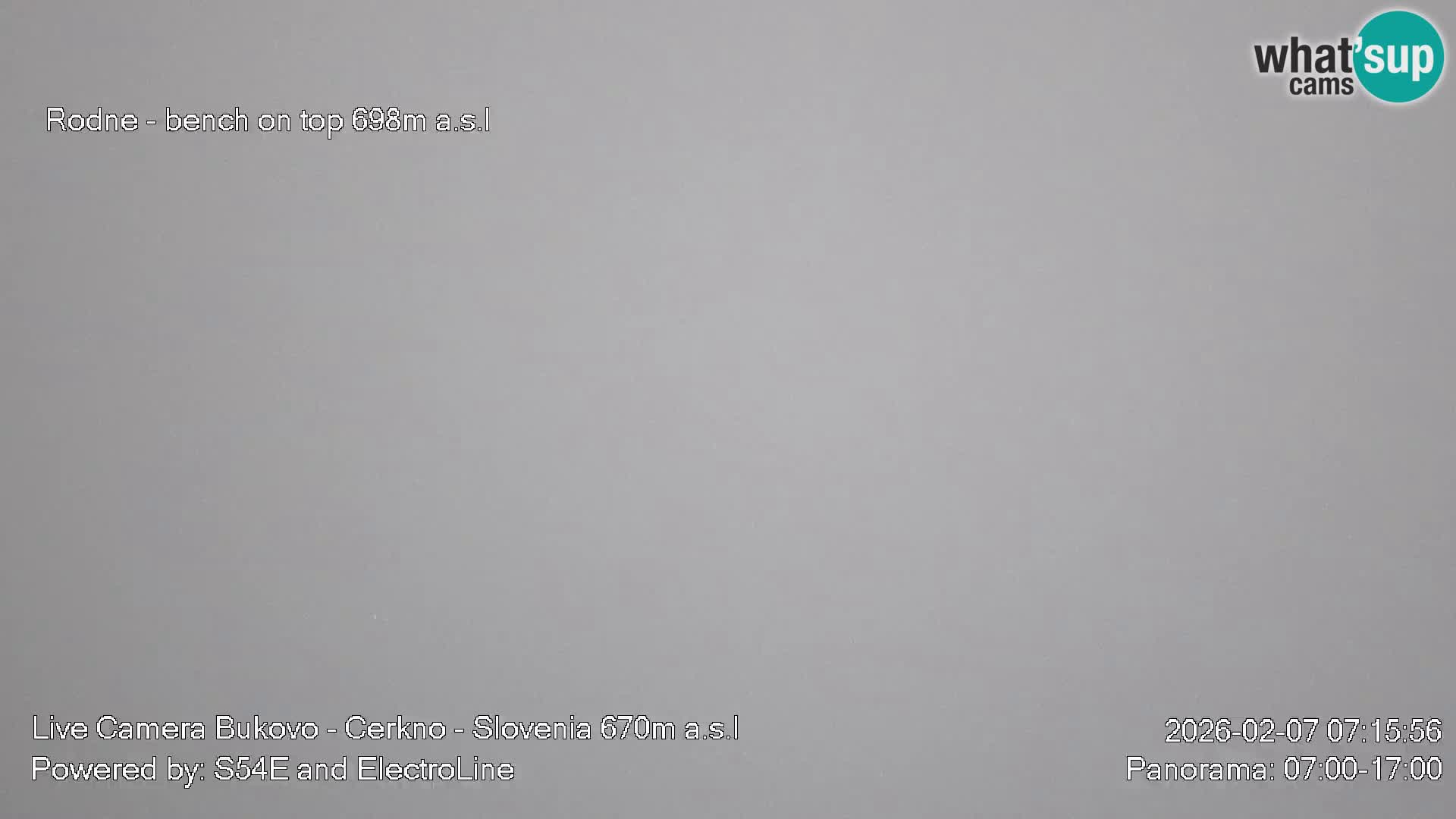 Web kamera Bukovo – Baška grapa | Cerkno | Slovenija