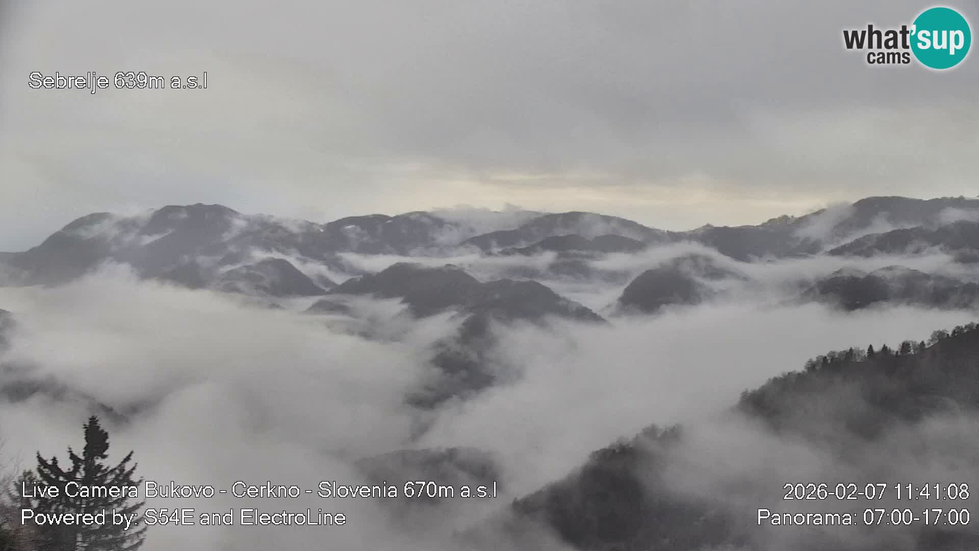 Webcam en vivo Bukovo – Baška grapa | Cerkno | Eslovenia