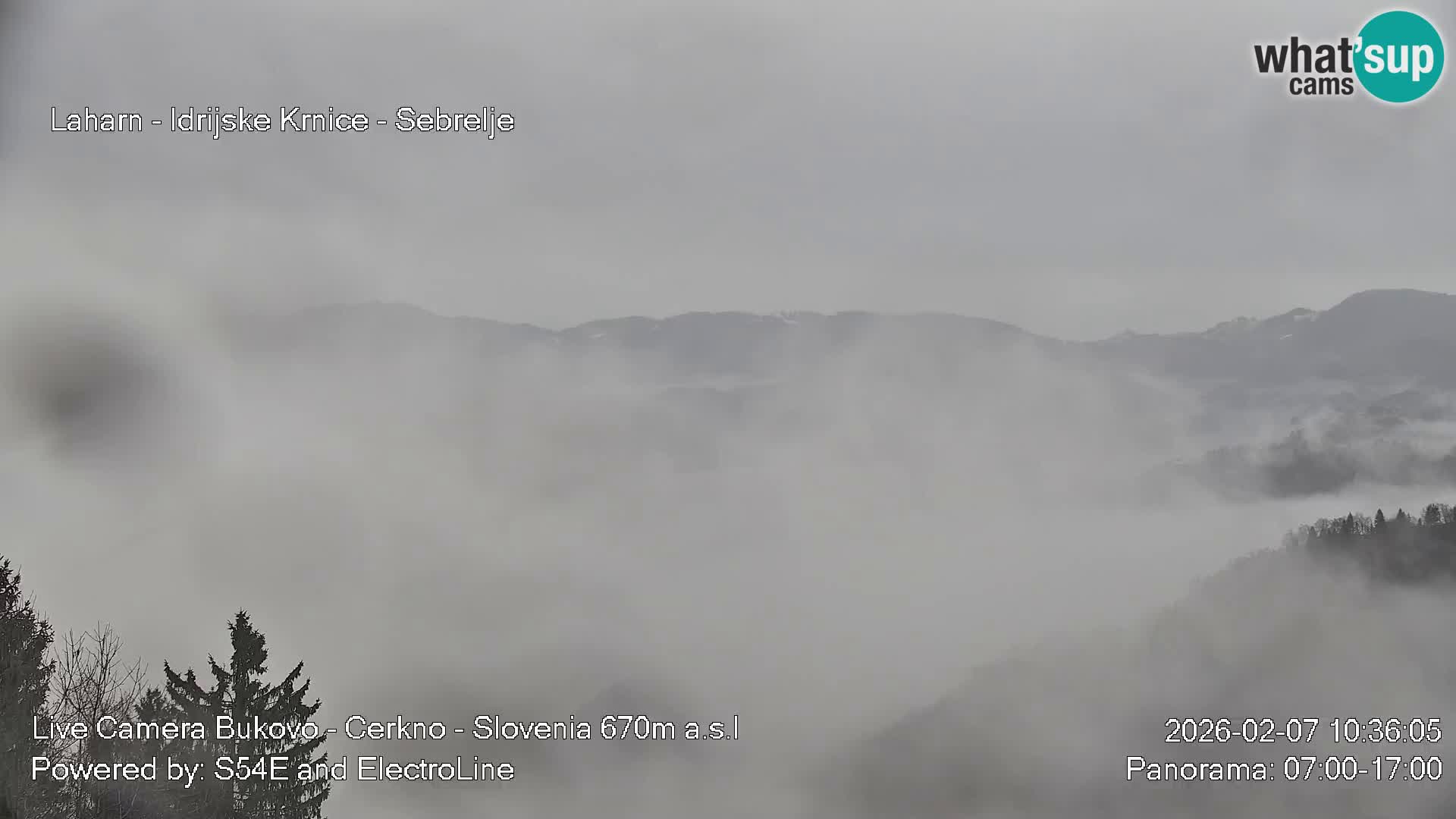 Webcam en vivo Bukovo – Baška grapa | Cerkno | Eslovenia