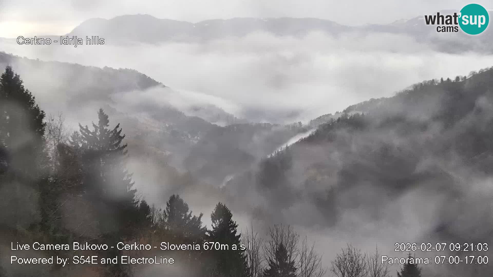 Webcam Bukovo – Baška grapa | Cerkno | Slovenia