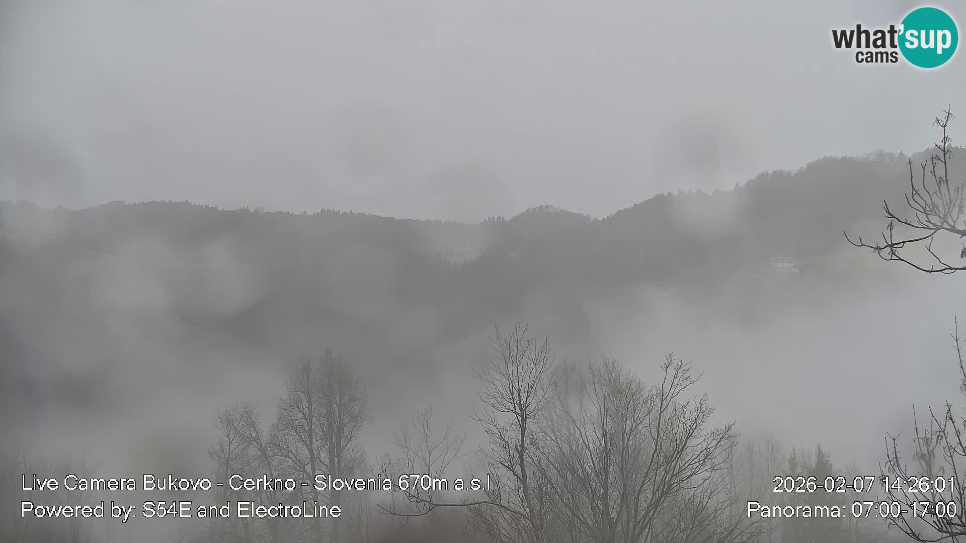 Web kamera Bukovo – Baška grapa | Cerkno | Slovenija