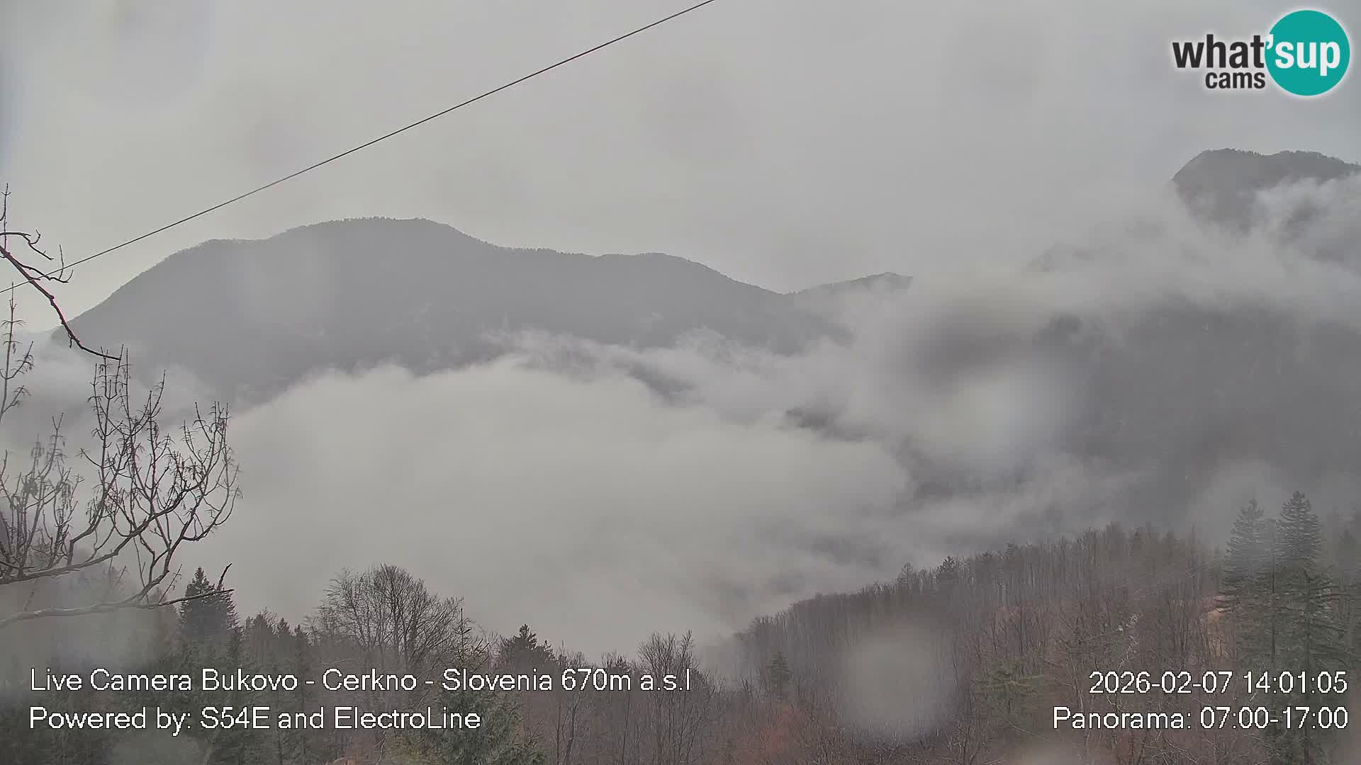 Webcam Bukovo – Baška grapa | Cerkno | Slovenia