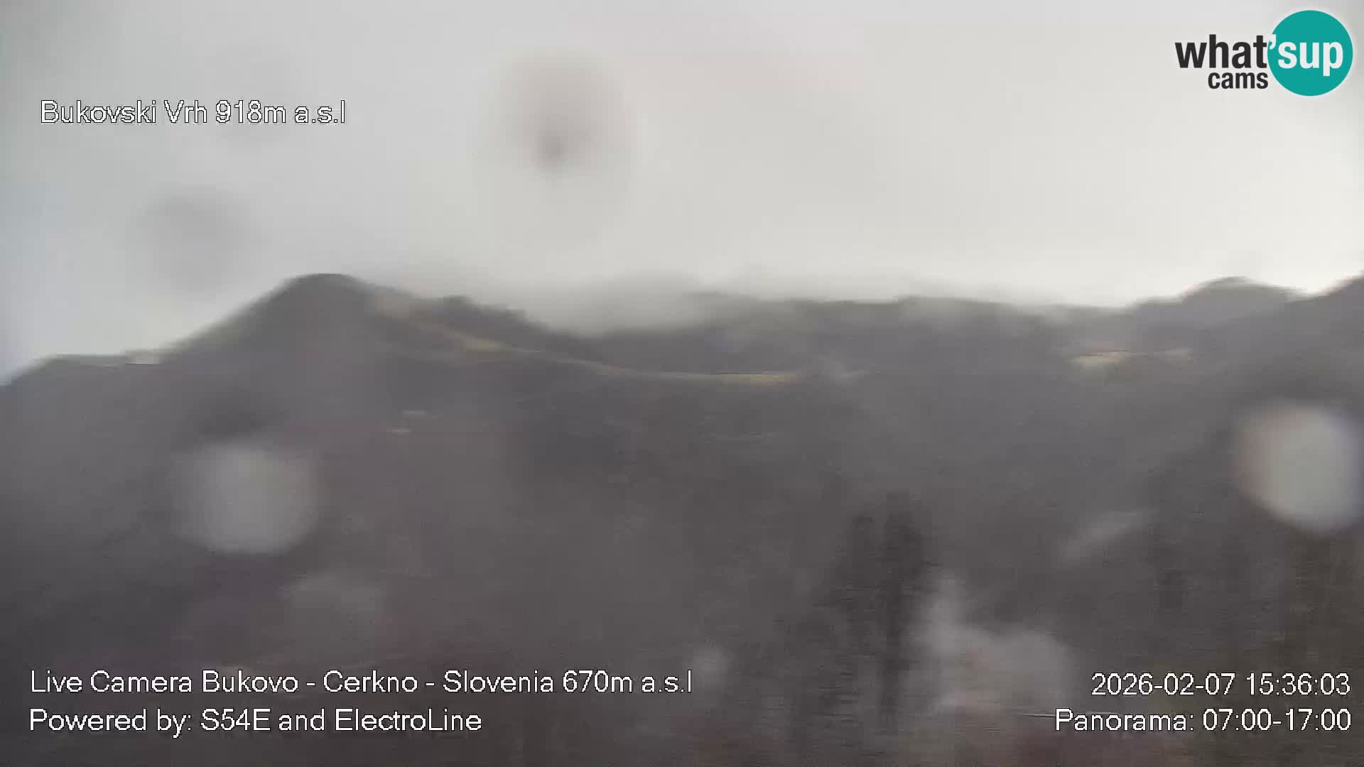 Web kamera Bukovo – Baška grapa | Cerkno | Slovenija