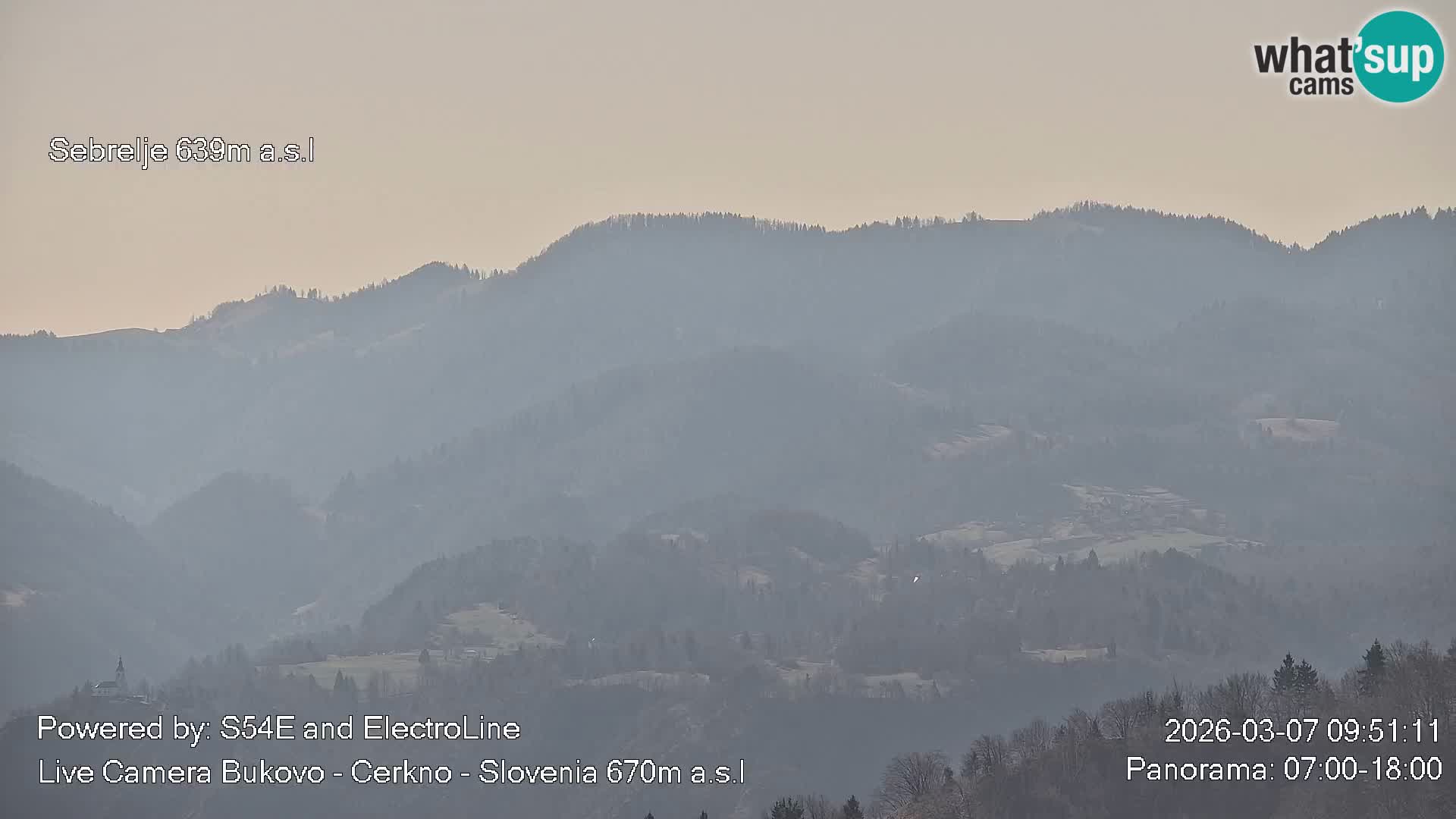 Webcam en vivo Bukovo – Baška grapa | Cerkno | Eslovenia