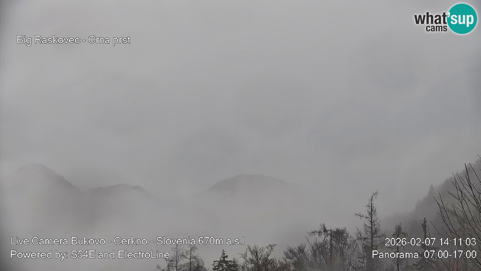 Webcam Bukovo – Baška grapa | Cerkno | Slovénie