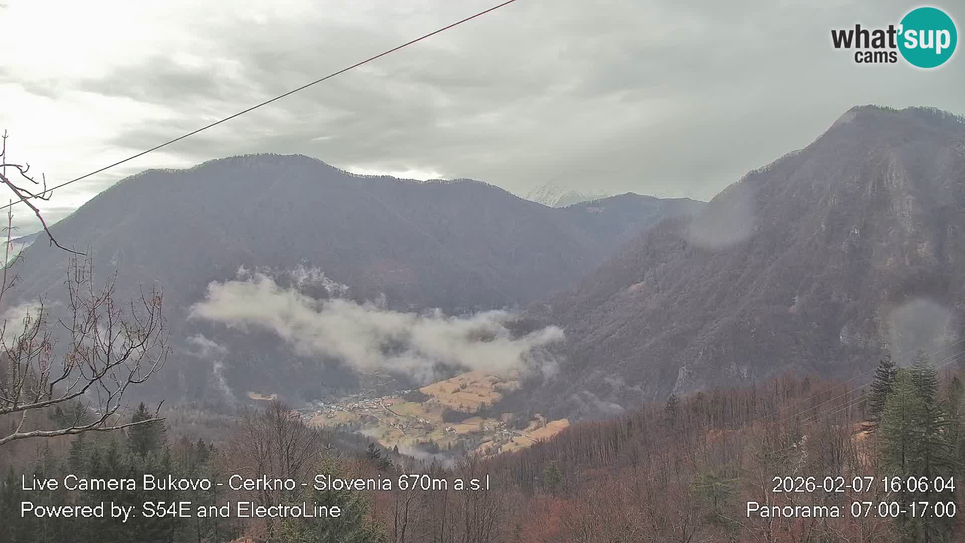 Webcam en vivo Bukovo – Baška grapa | Cerkno | Eslovenia