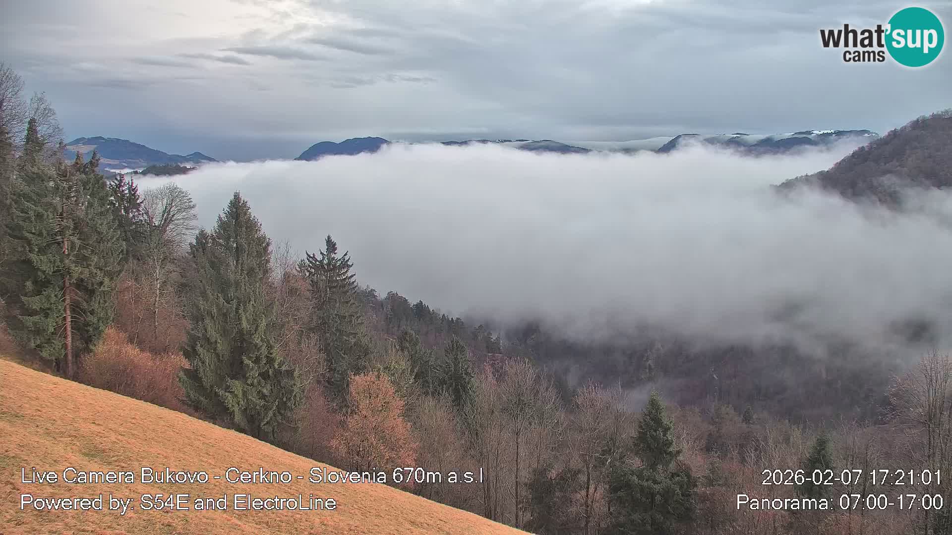 Webcam Bukovo – Baška grapa | Cerkno | Slovénie
