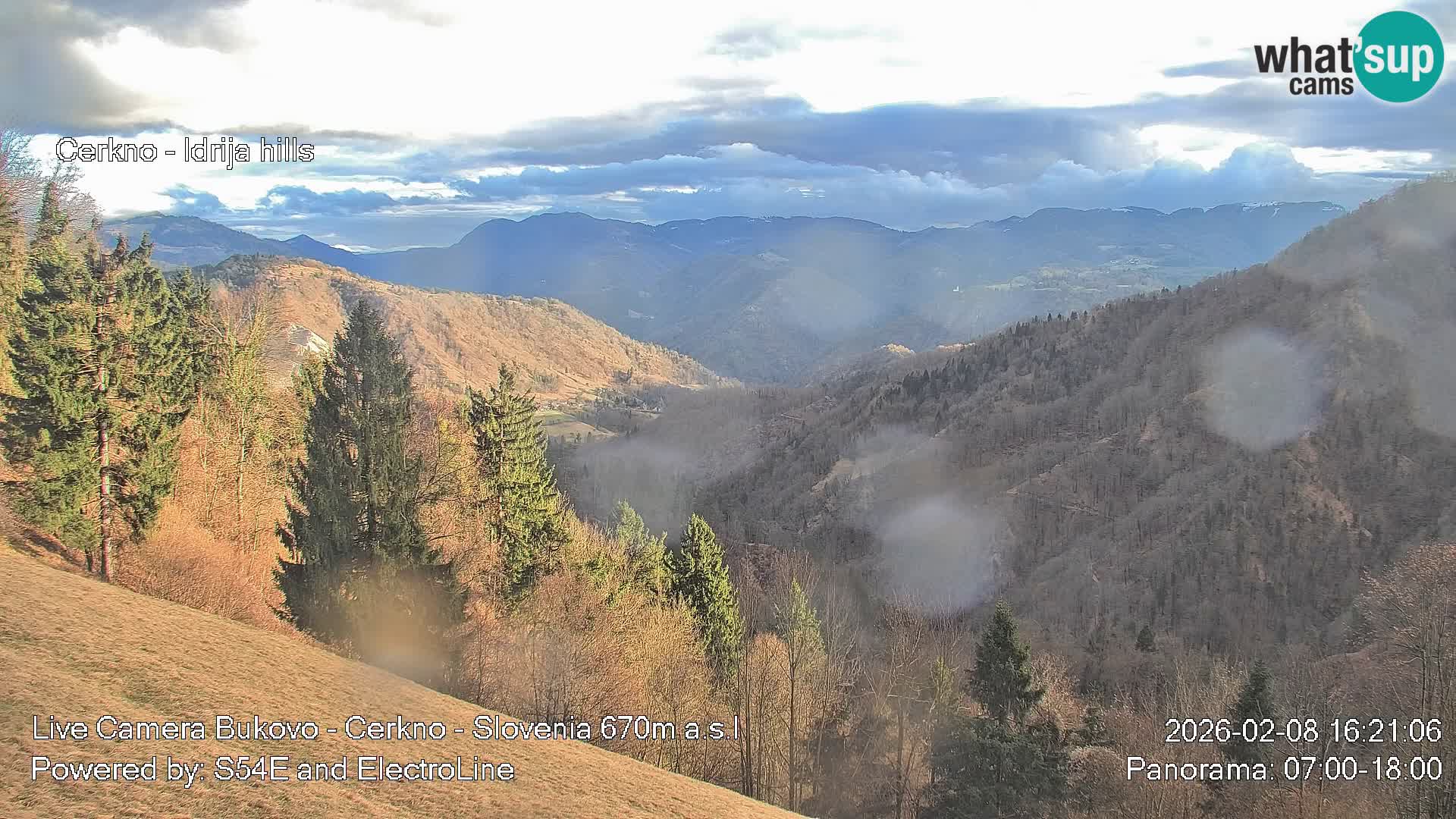 Webcam en vivo Bukovo – Baška grapa | Cerkno | Eslovenia