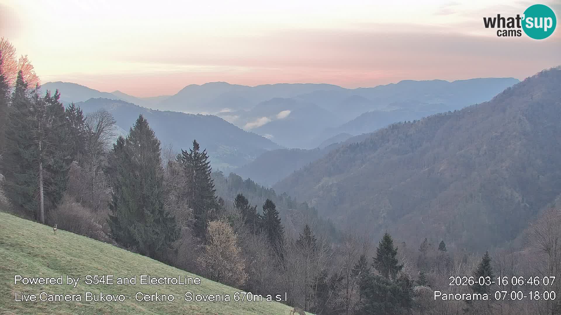 Webcam Bukovo – Baška grapa | Cerkno | Slovenia