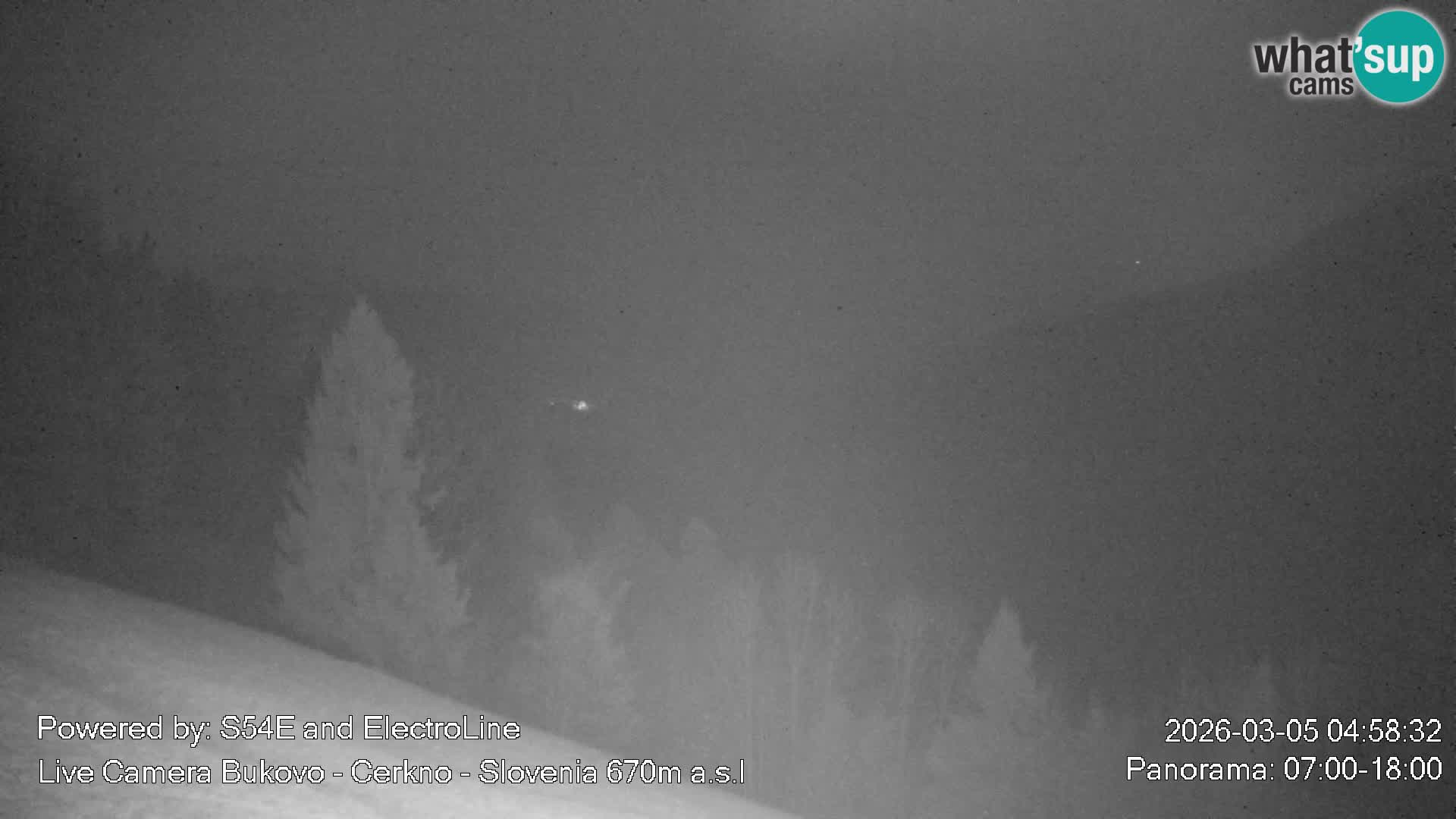 Web kamera Bukovo – Baška grapa | Cerkno | Slovenija