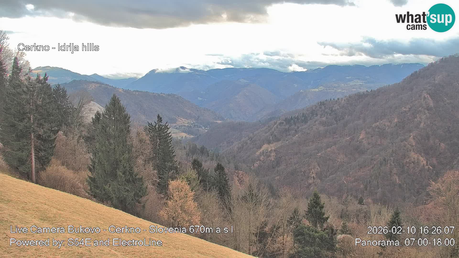 Bukovo Webcam – Baška grapa | Cerkno | Slowenien