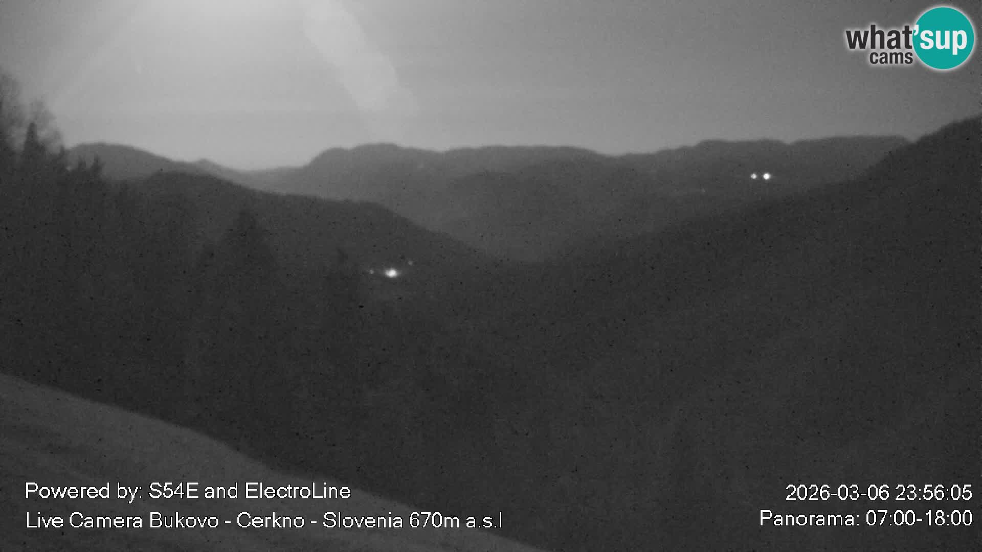 Web kamera Bukovo – Baška grapa | Cerkno | Slovenija
