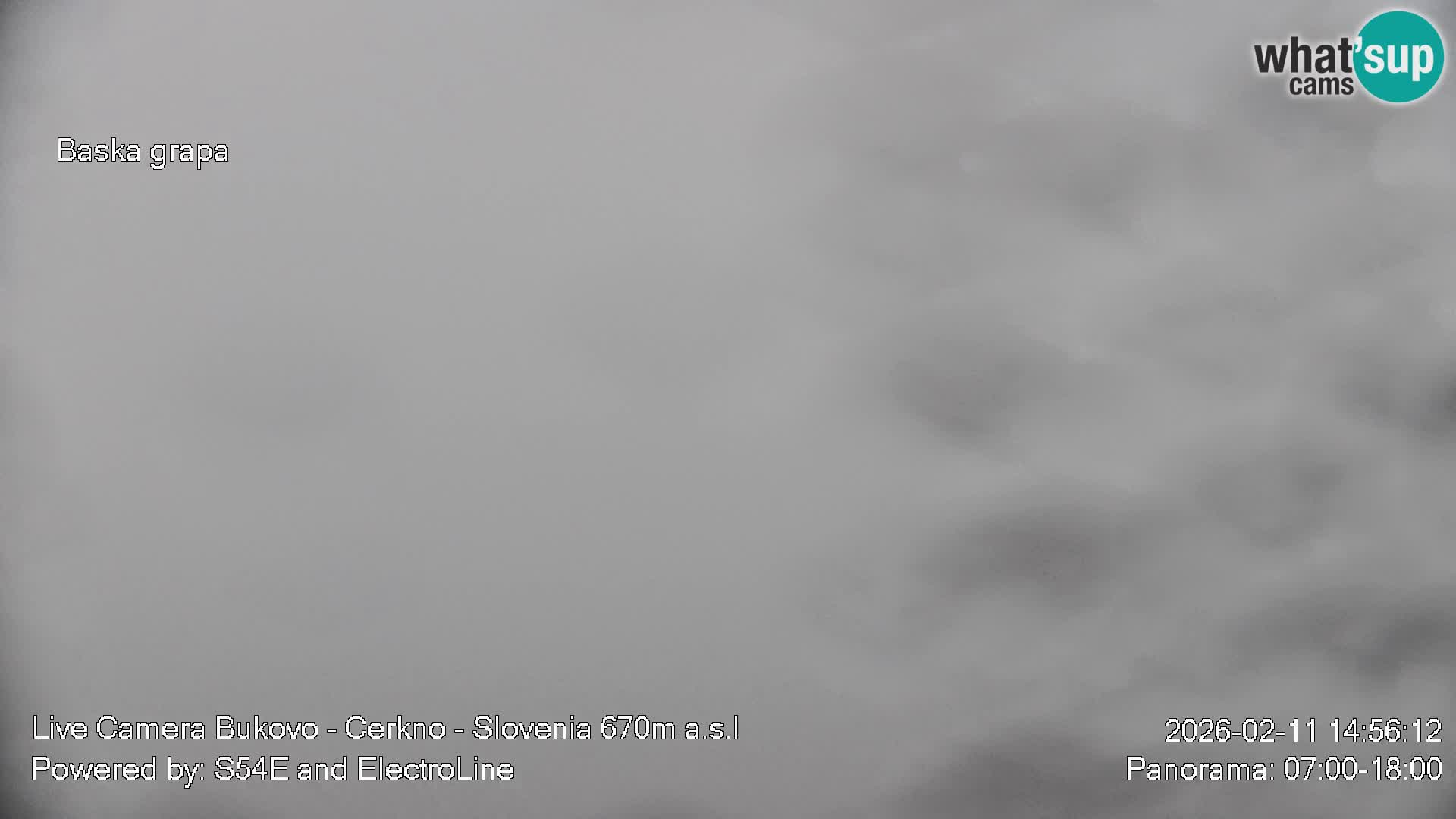 Webcam en vivo Bukovo – Baška grapa | Cerkno | Eslovenia