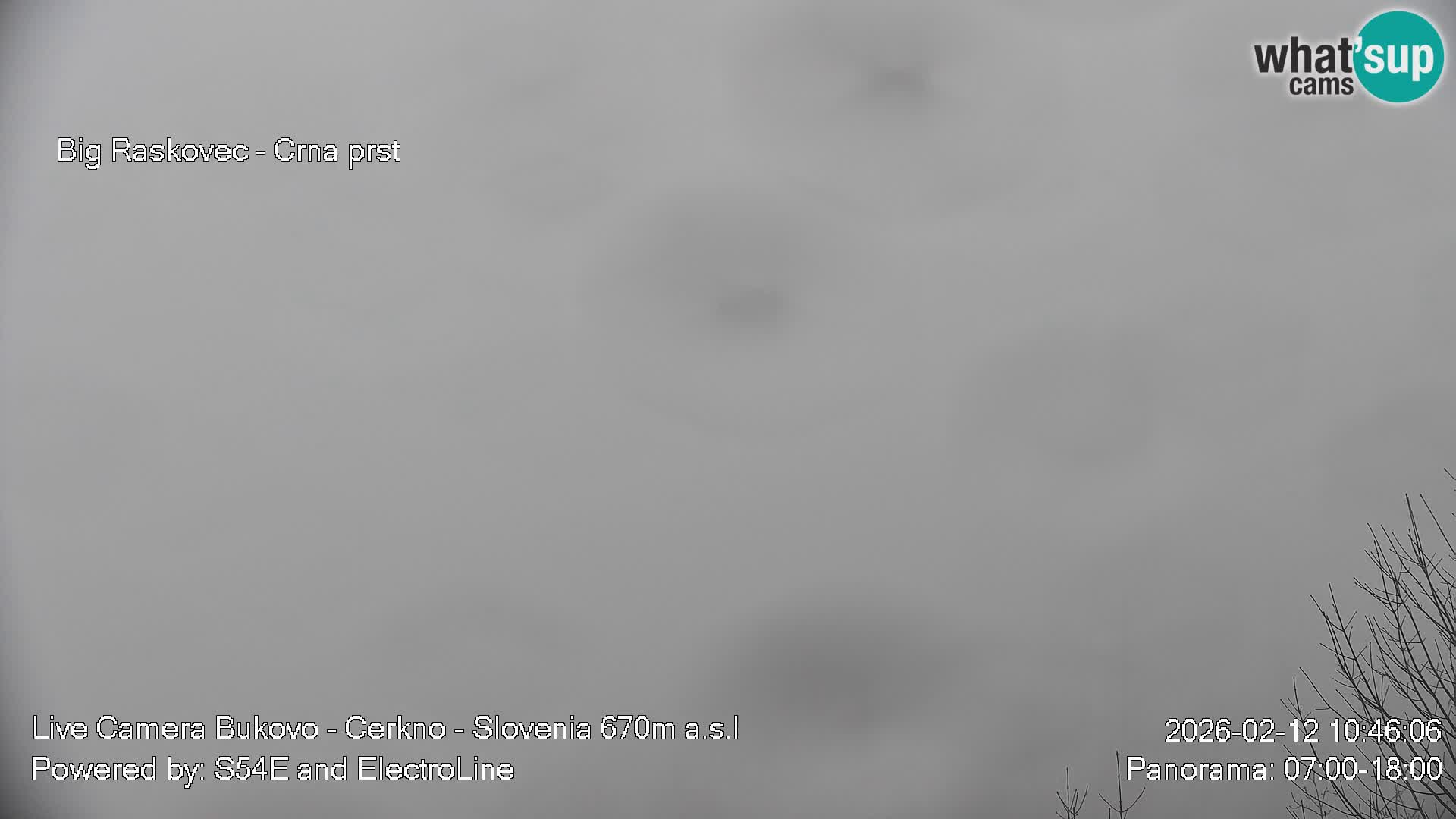 Webcam Bukovo – Baška grapa | Cerkno | Slovenia