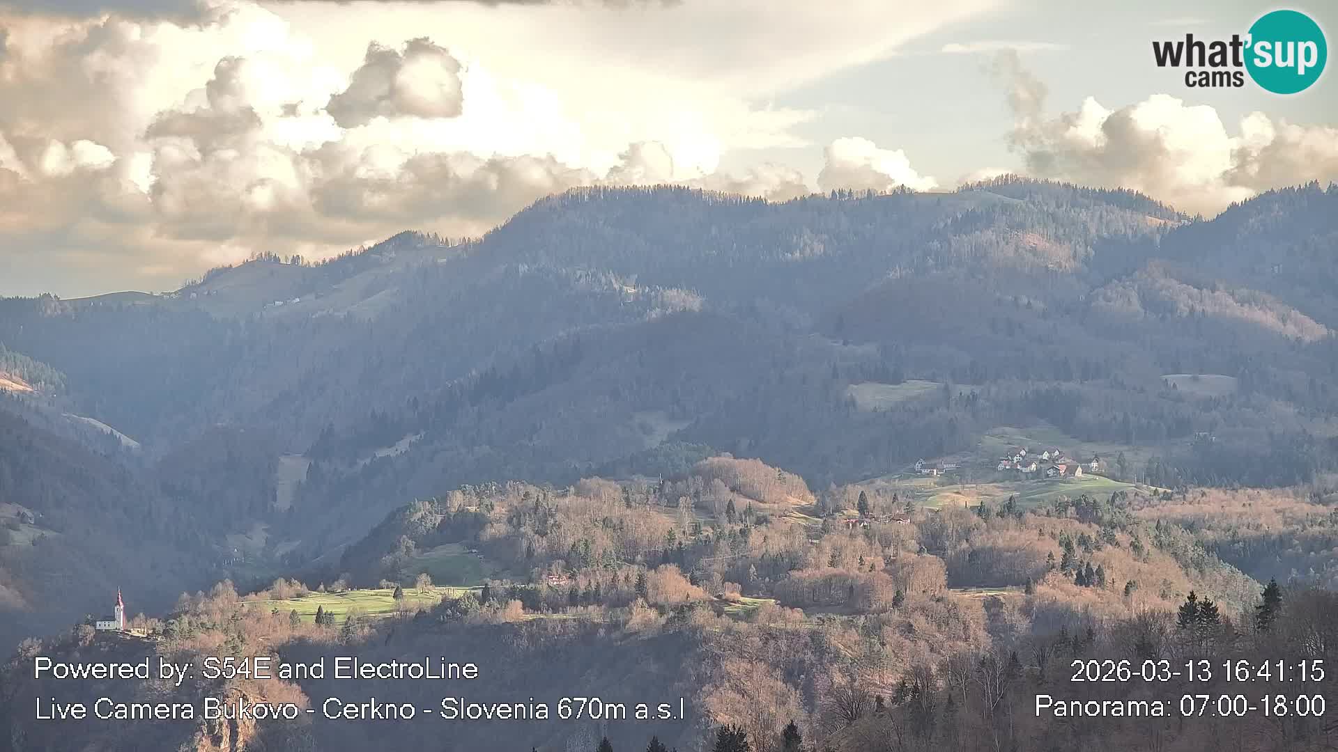 Webcam en vivo Bukovo – Baška grapa | Cerkno | Eslovenia