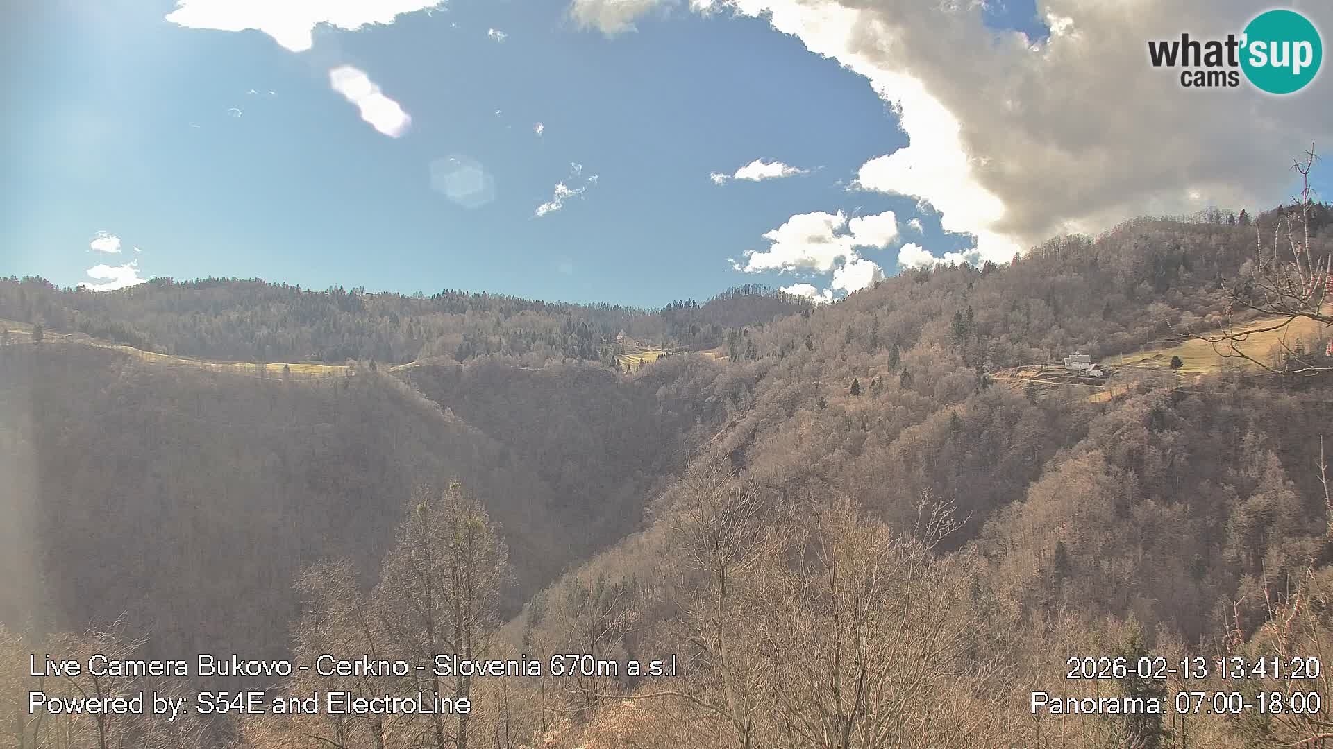 Webcam Bukovo – Baška grapa | Cerkno | Slovénie