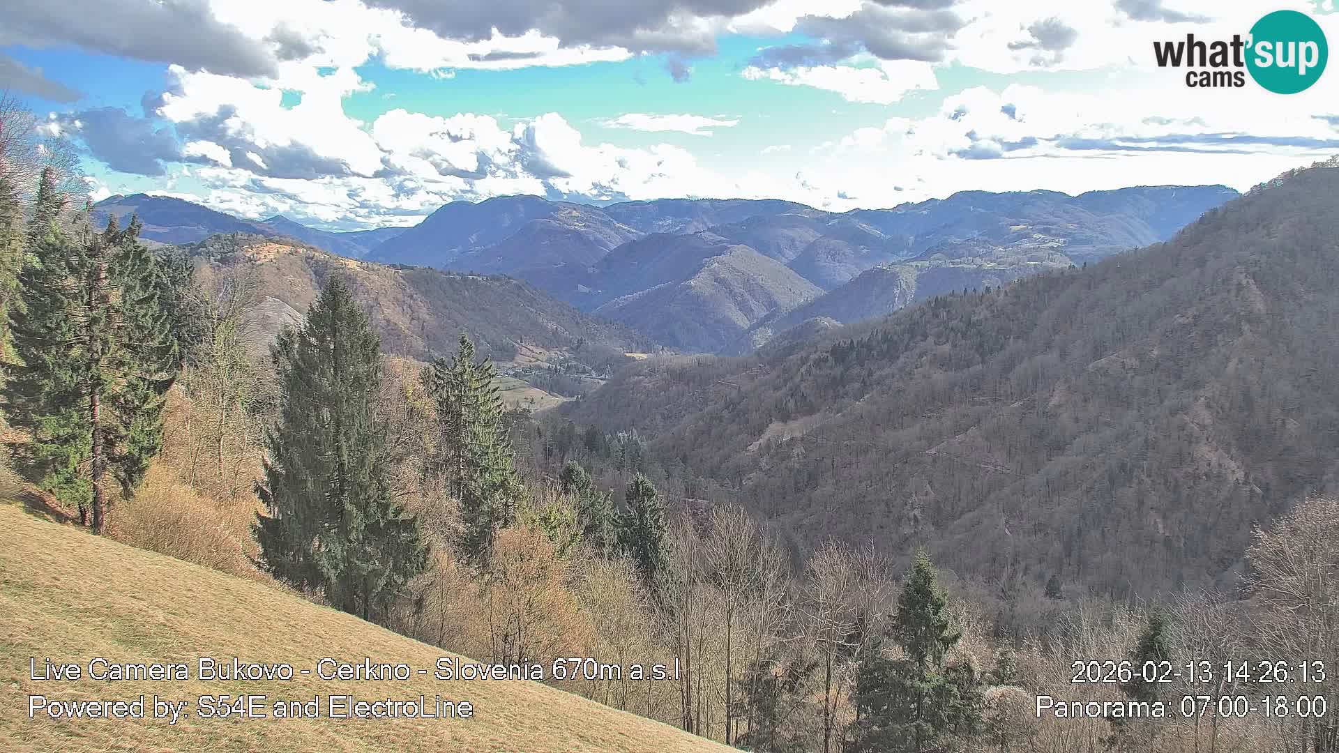 Bukovo Webcam – Baška grapa | Cerkno | Slowenien
